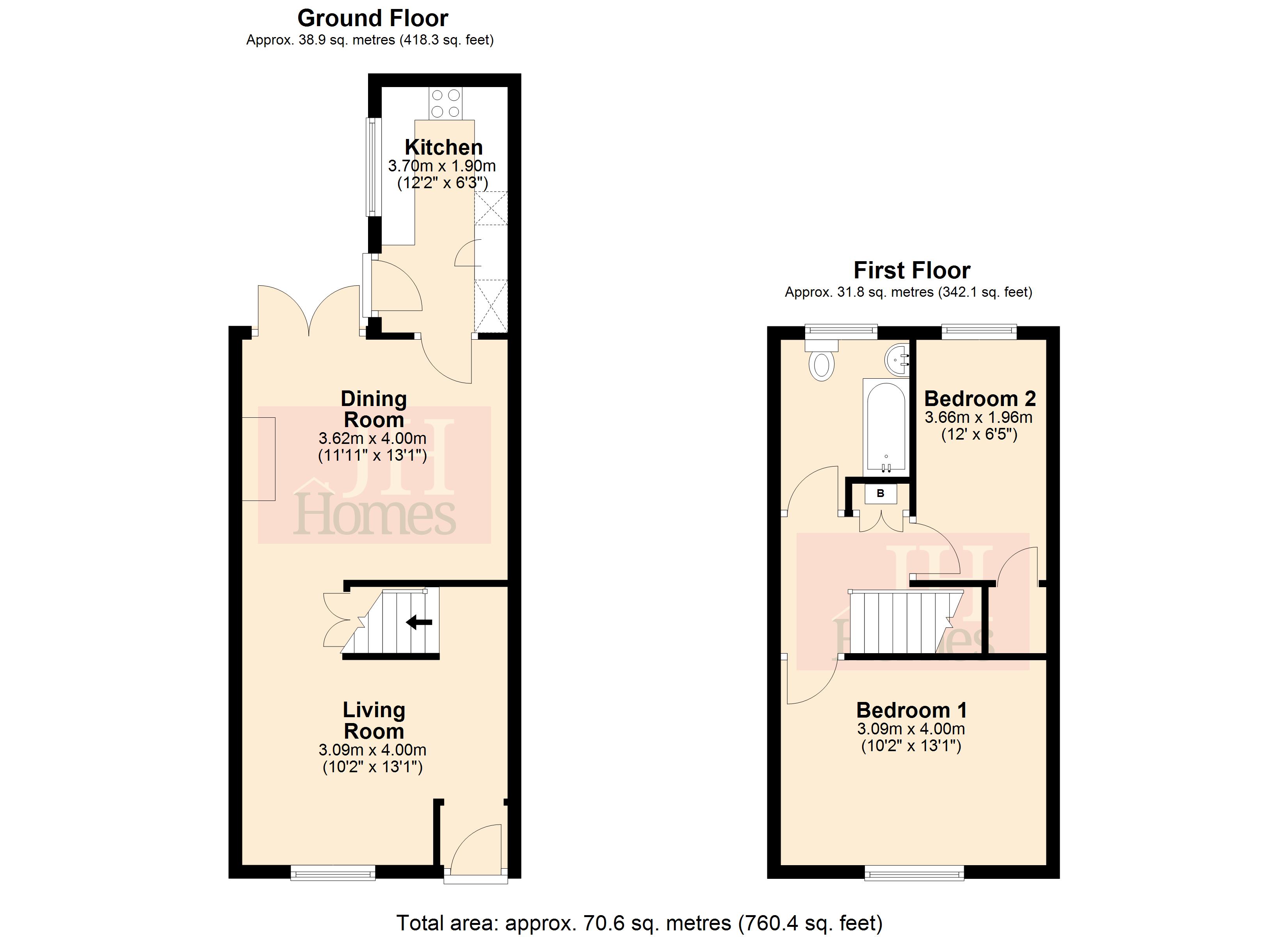 13, Cobden Street, Dalton-in-Furness floorplan