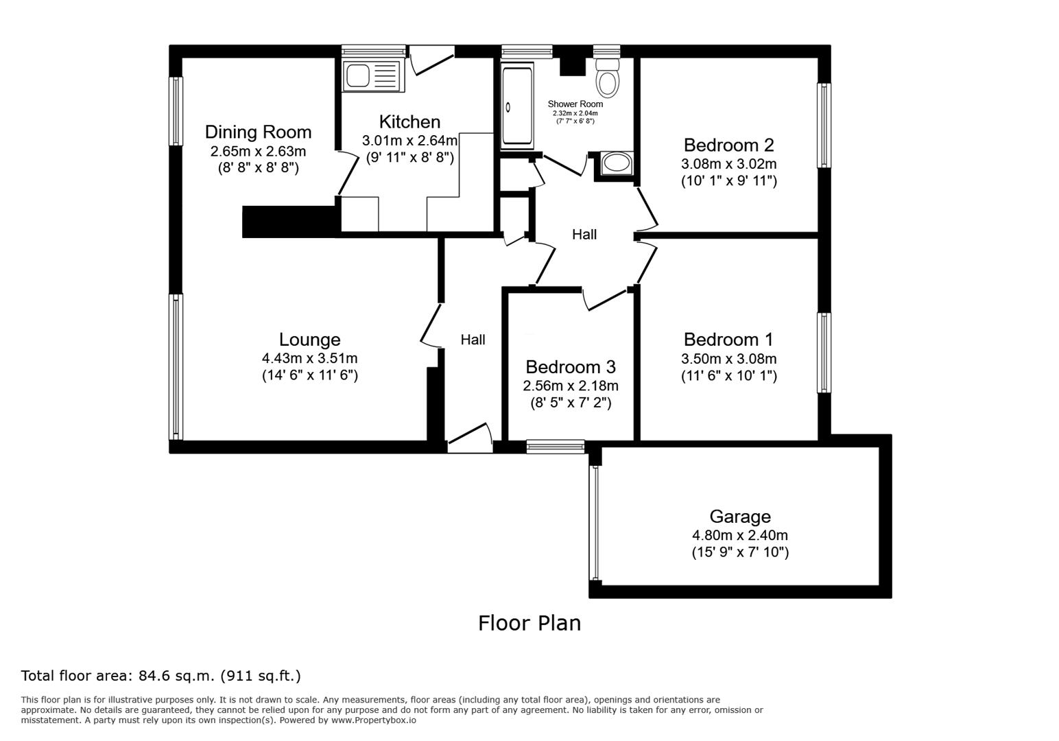 49, Copthorne Hill, Worthing floorplan