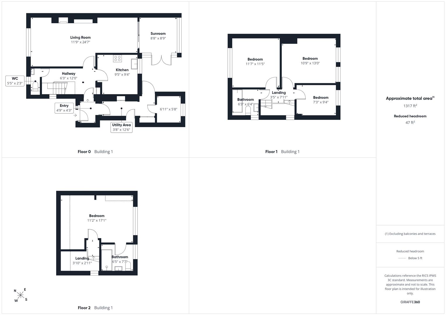 249, Long Drive, Ruislip floorplan