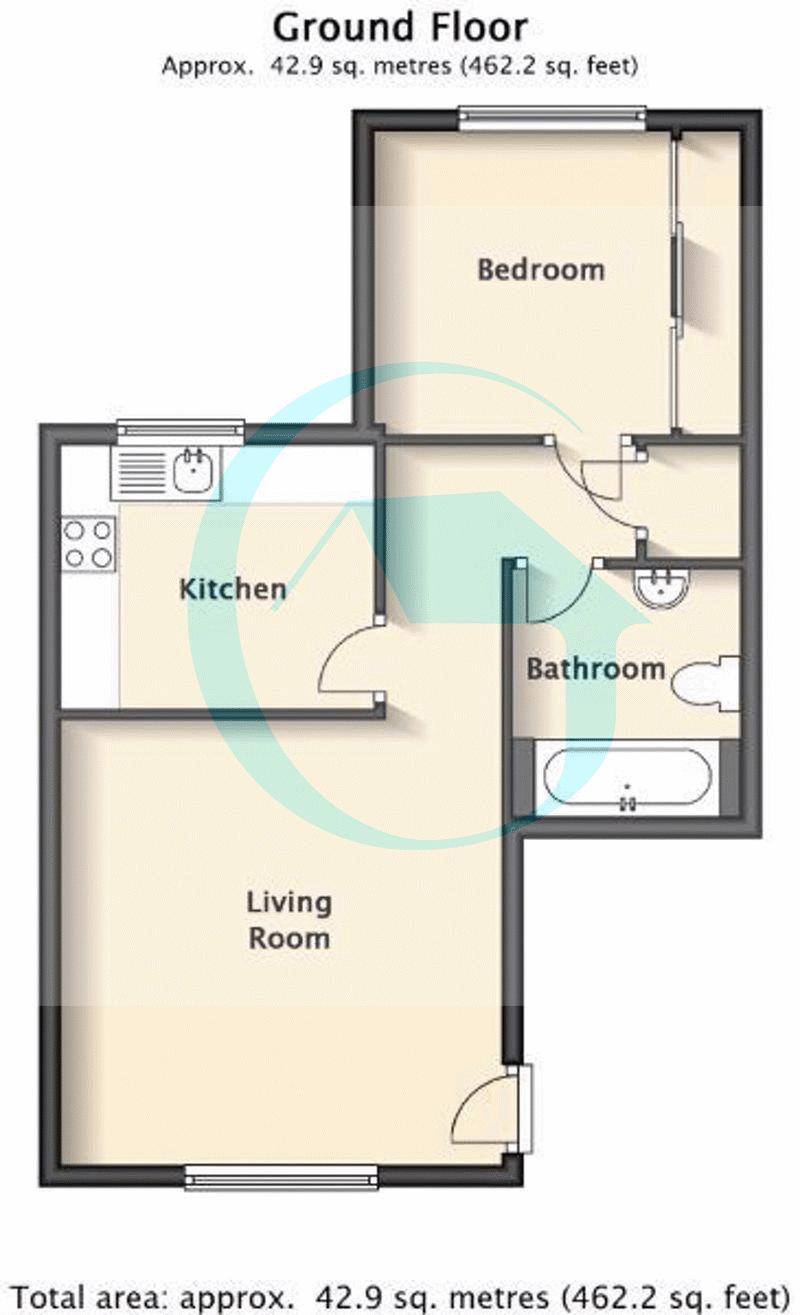 1a, Dover Street, Swindon floorplan