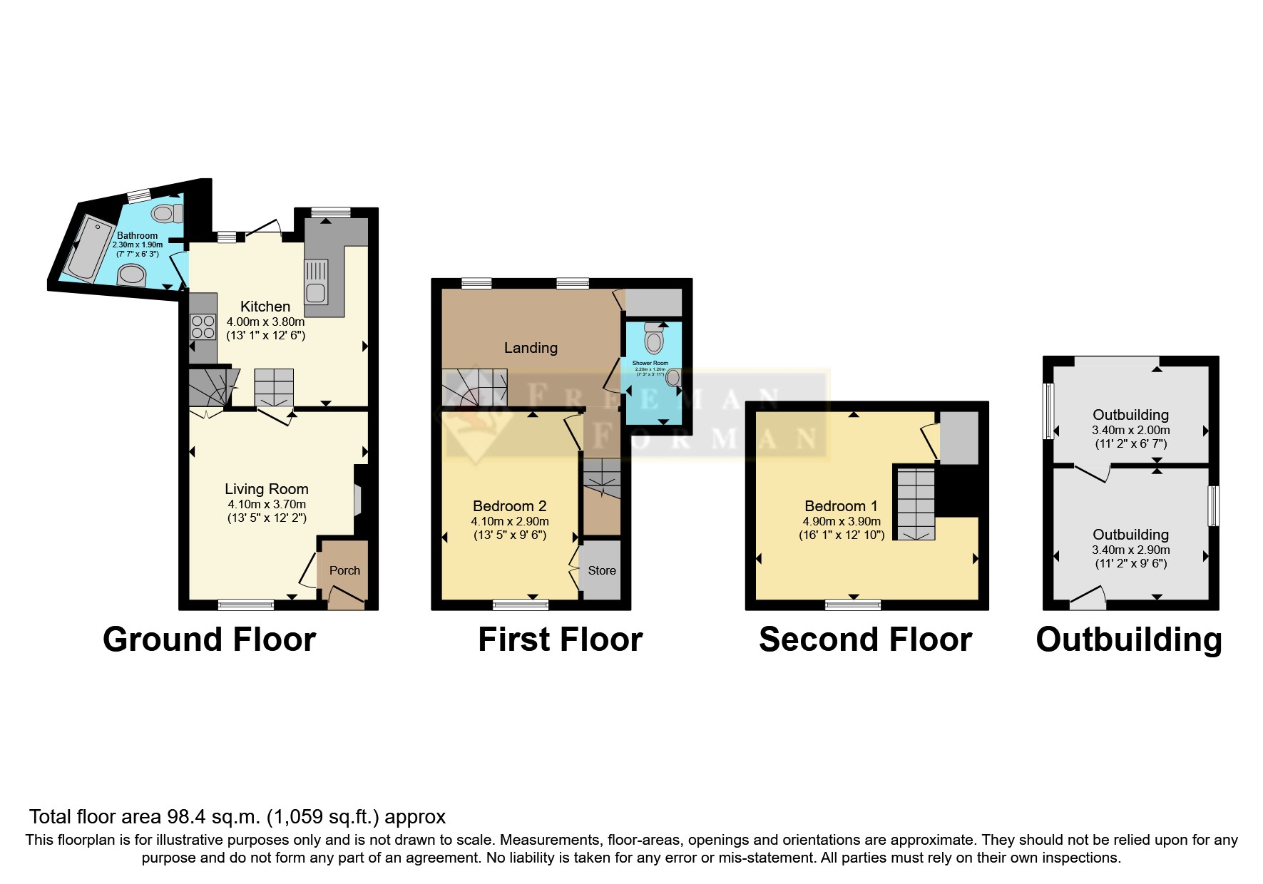 59, High Street, East Sussex floorplan