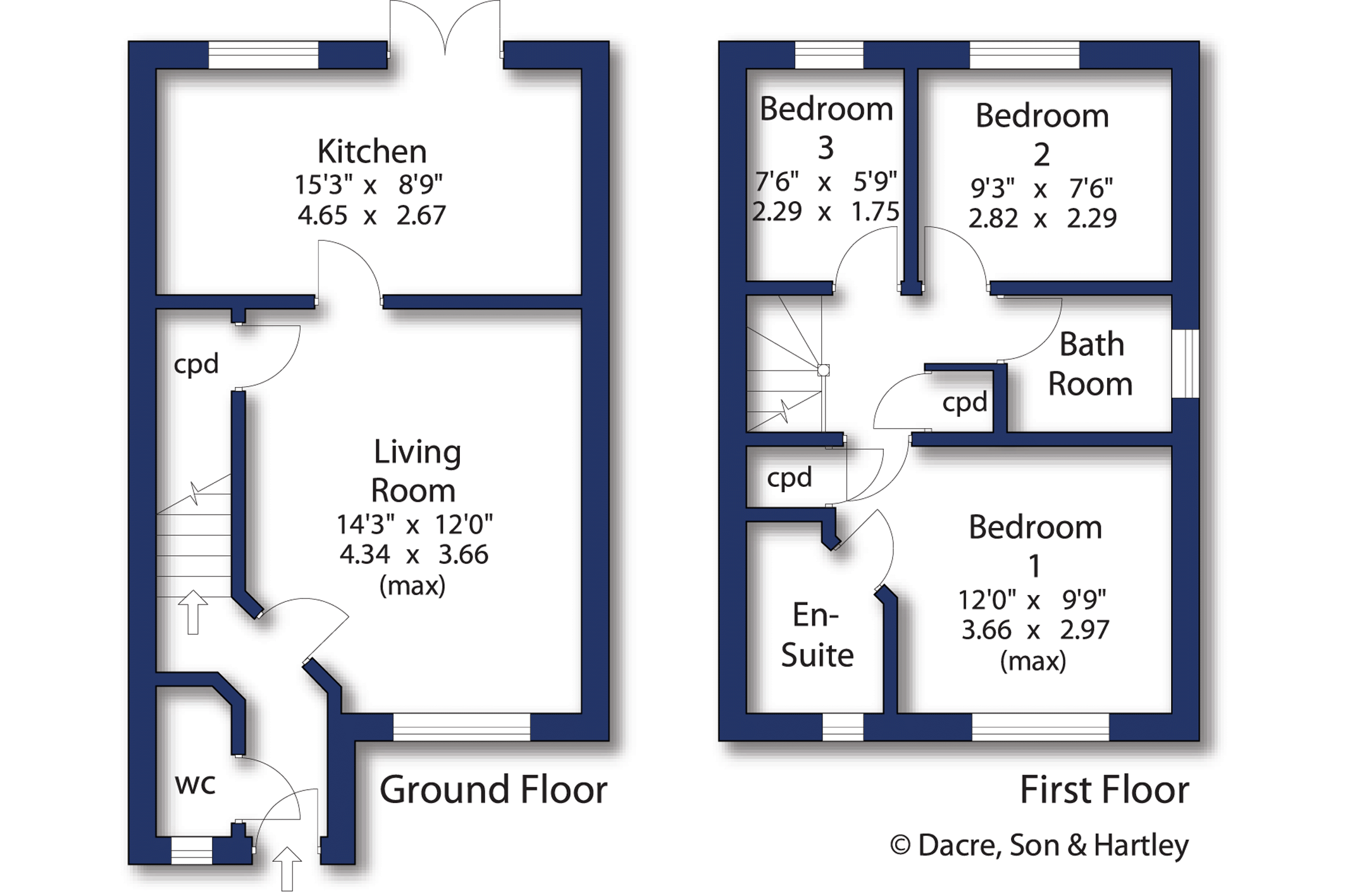 16, Whernside Close, Harrogate floorplan