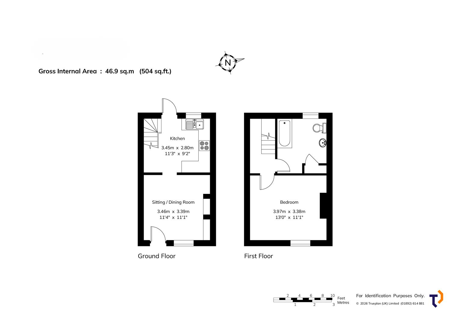 21, Prospect Road, Kent floorplan
