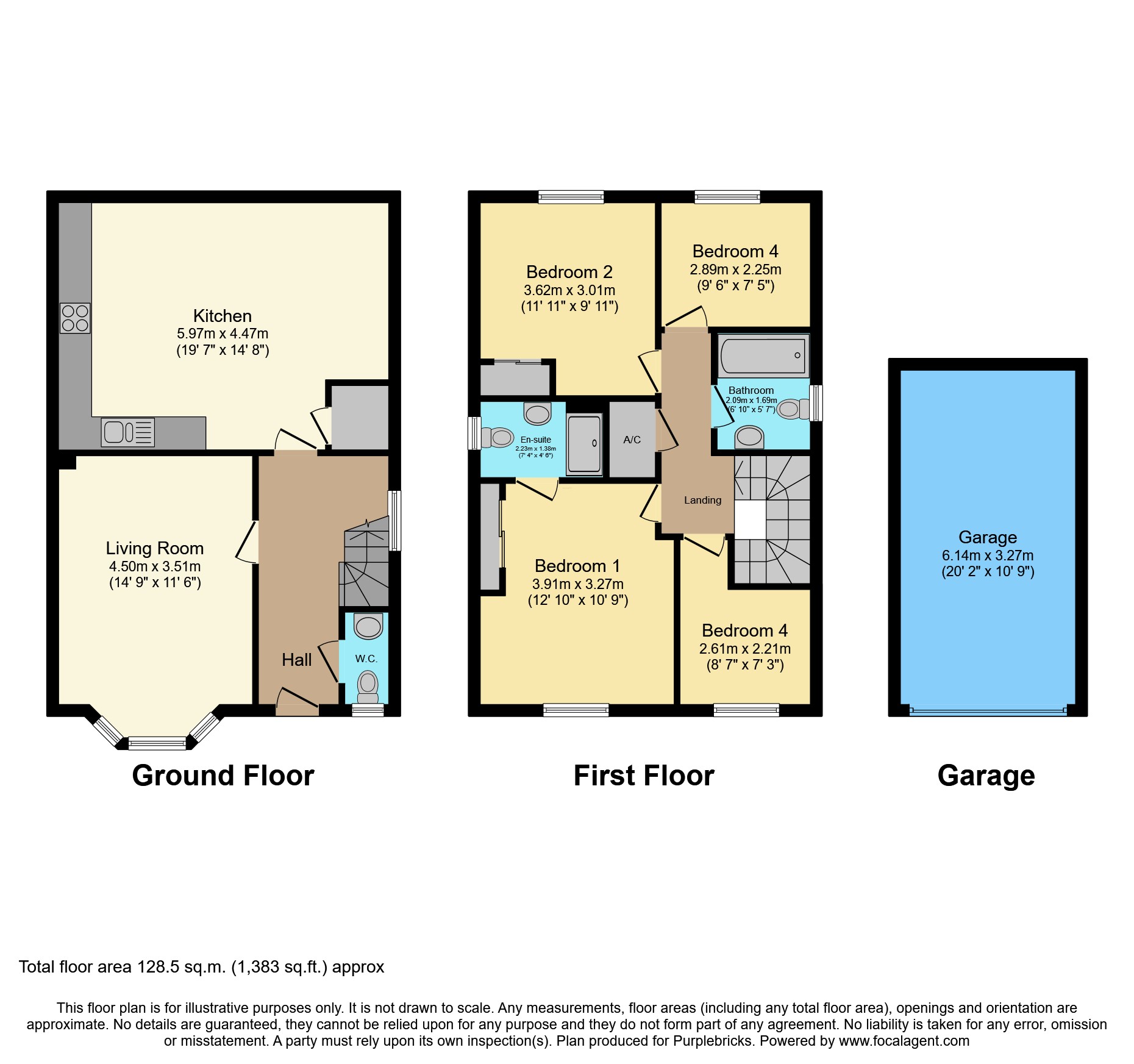 39, Tiptoff Close, Huntingdon floorplan