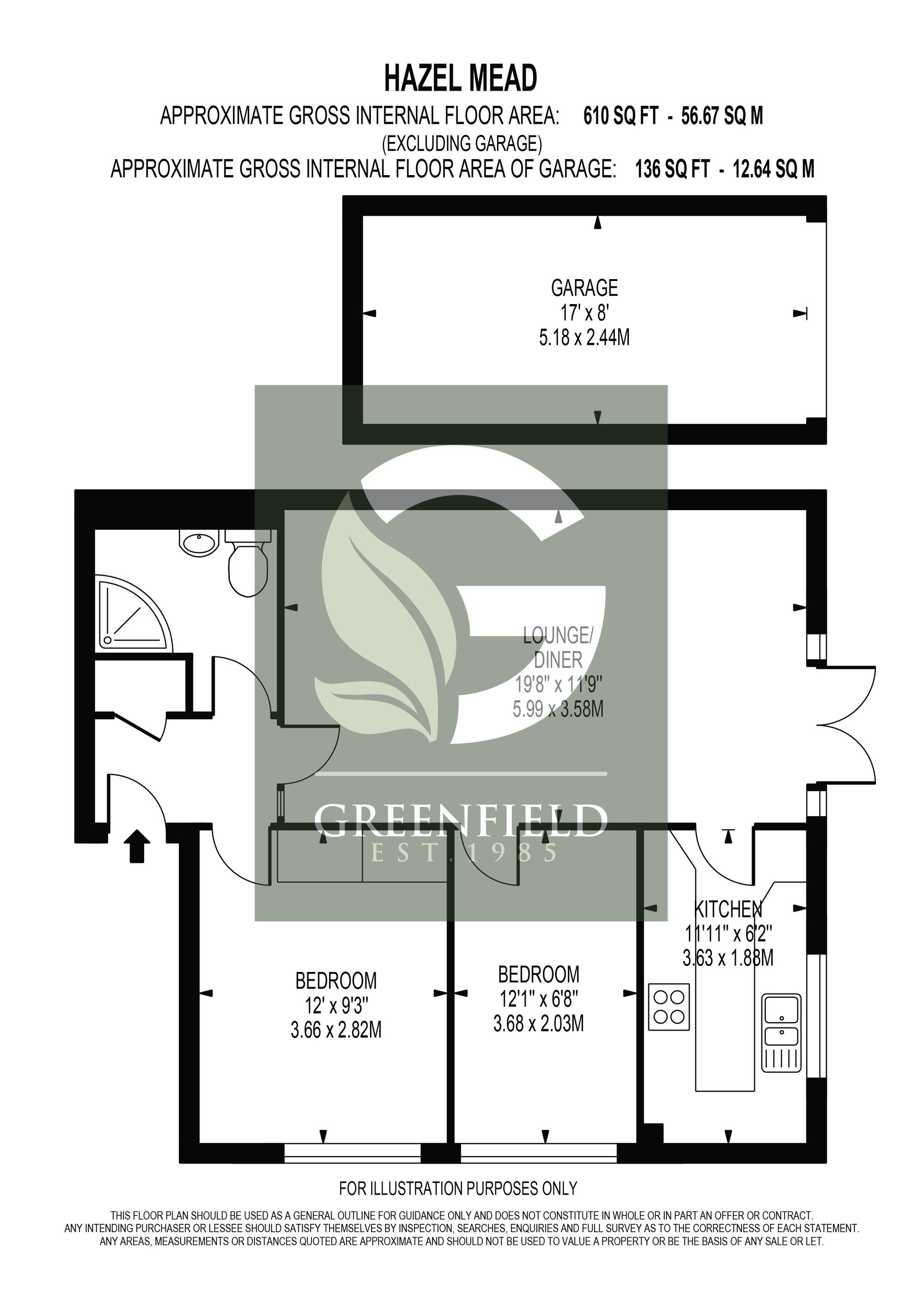 2 Hazel Mead, Epsom floorplan