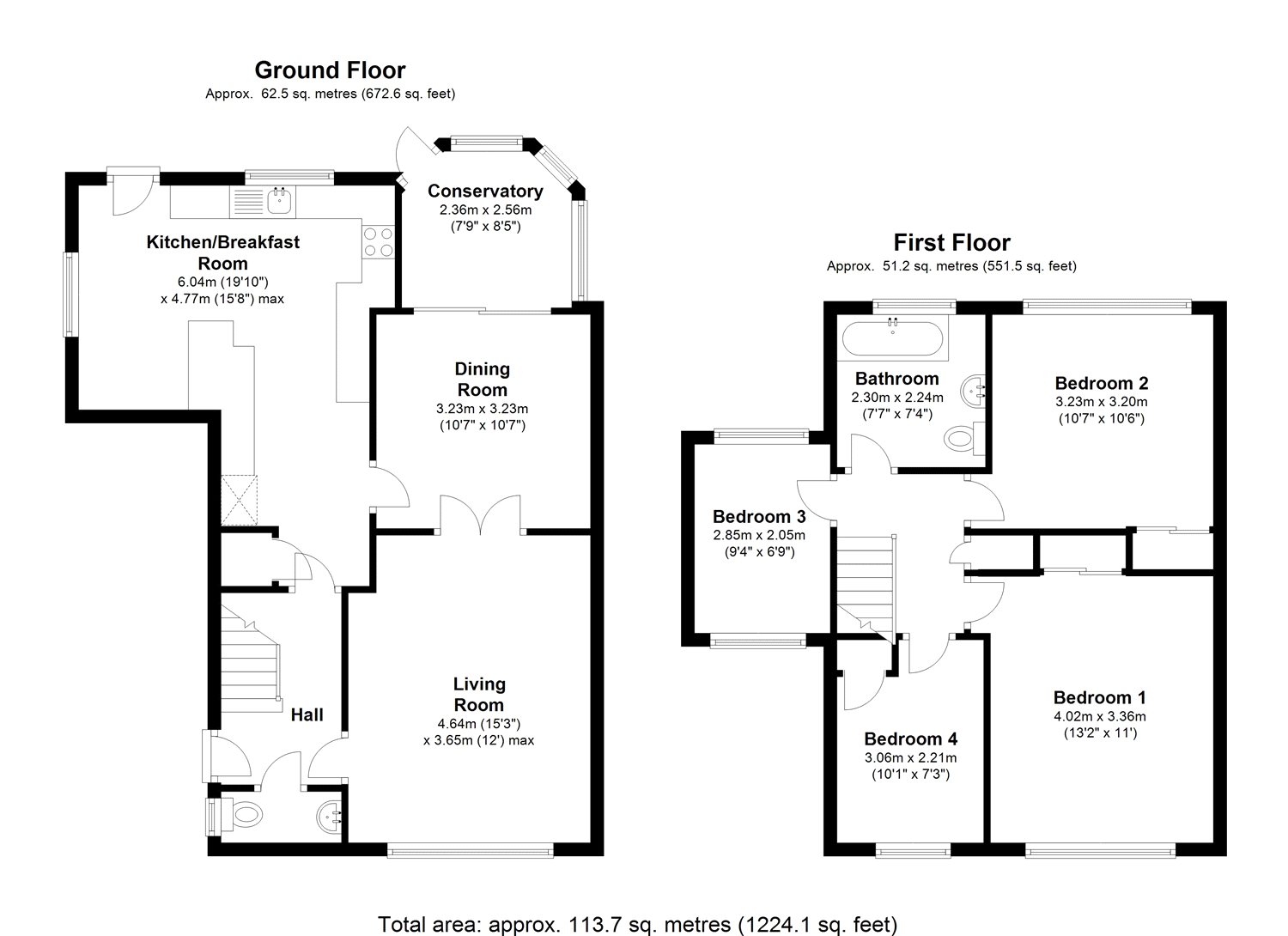 16, The Park, St. Albans floorplan