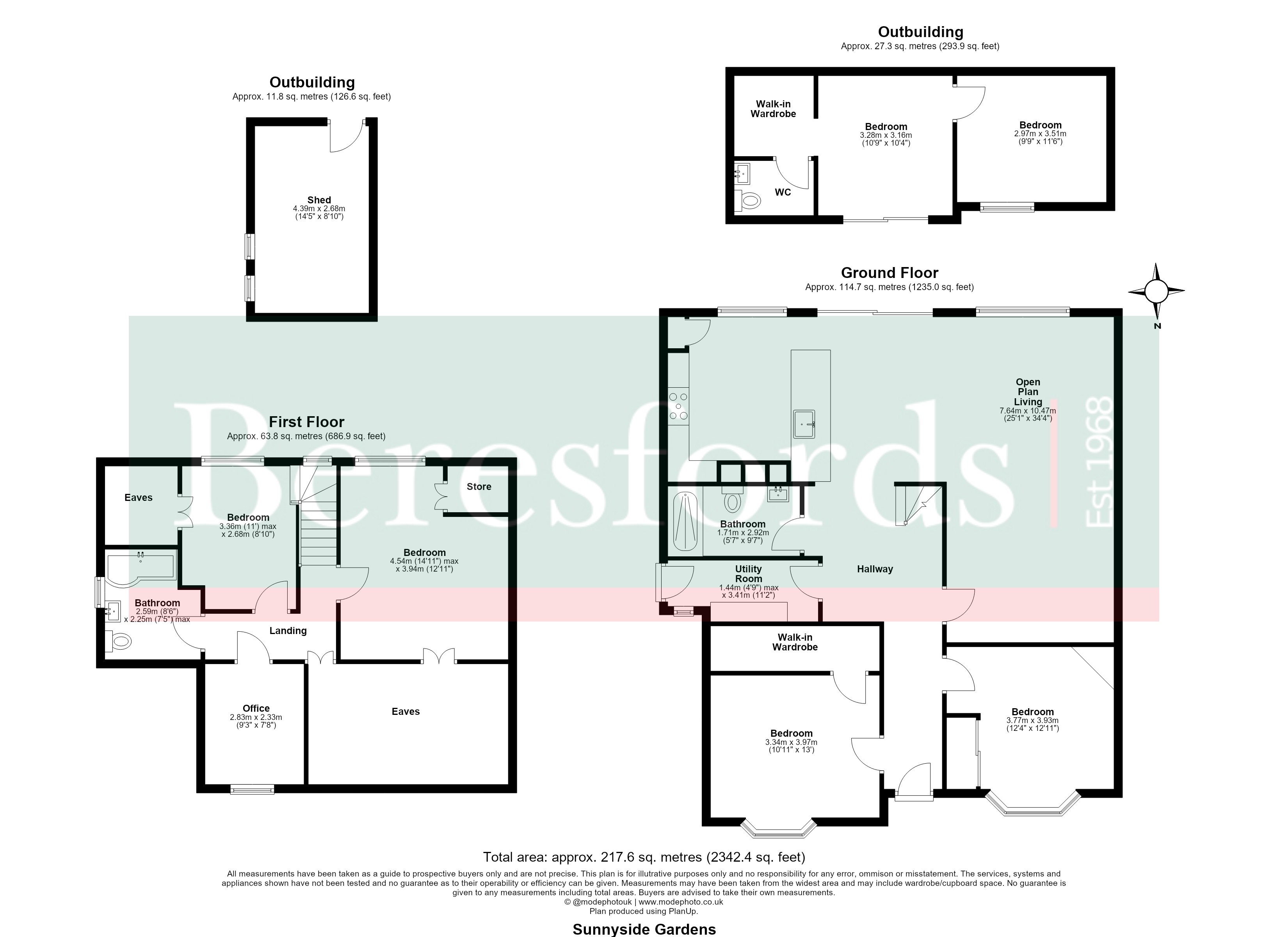 Sunnyside Gardens, Upminster floorplan