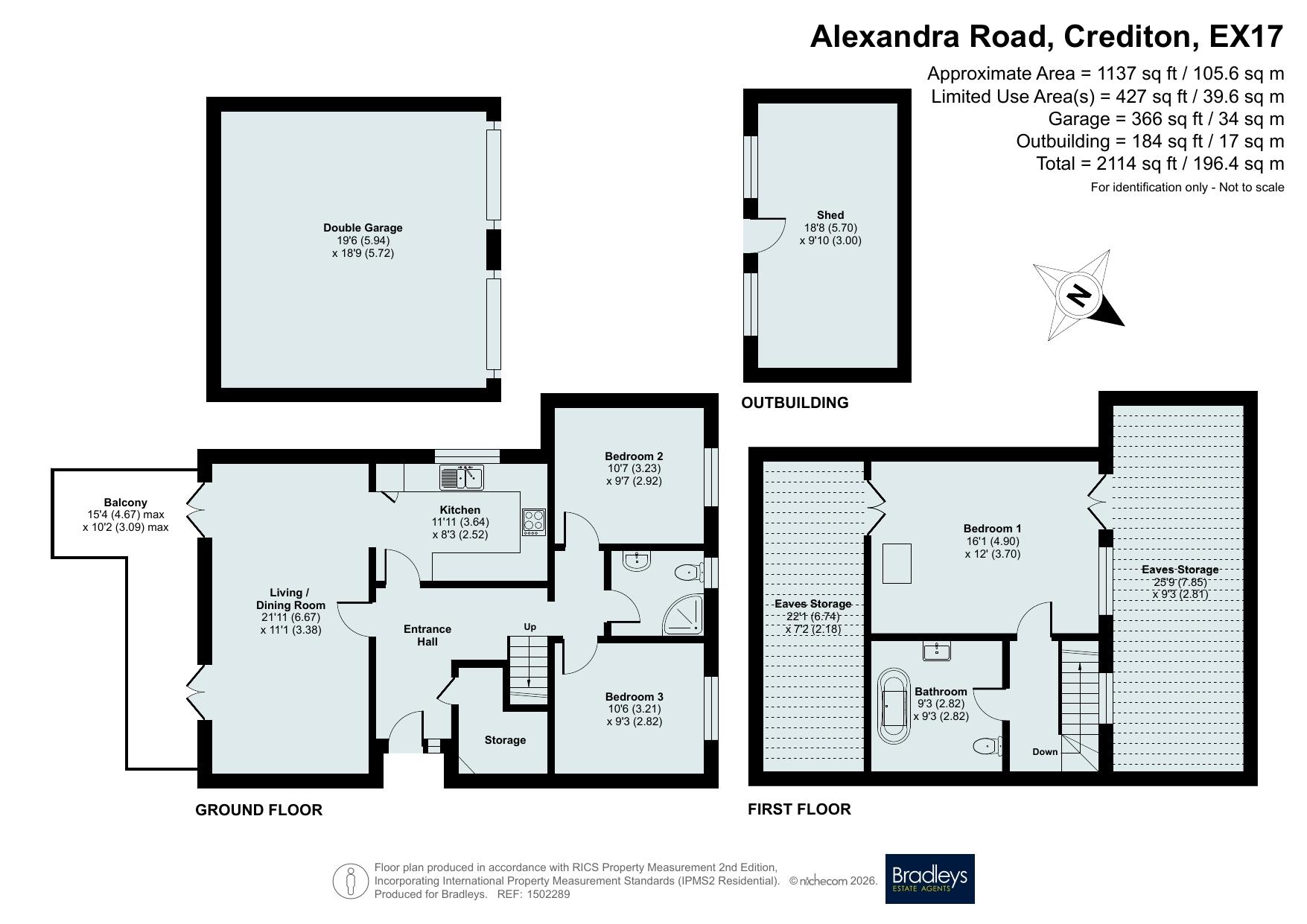 Belfast Alexandra Road, Crediton Devon, Devon floorplan