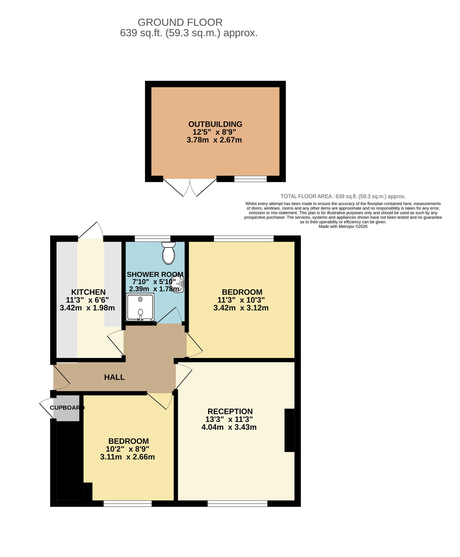 1, Cairn Way, Stanmore floorplan