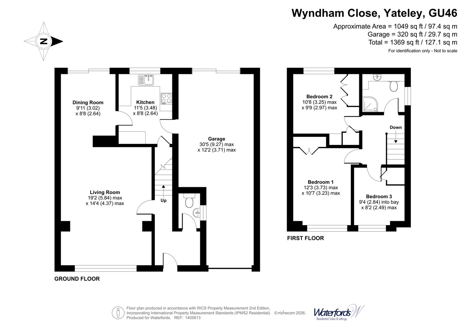 2, Wyndham Close, Yateley floorplan