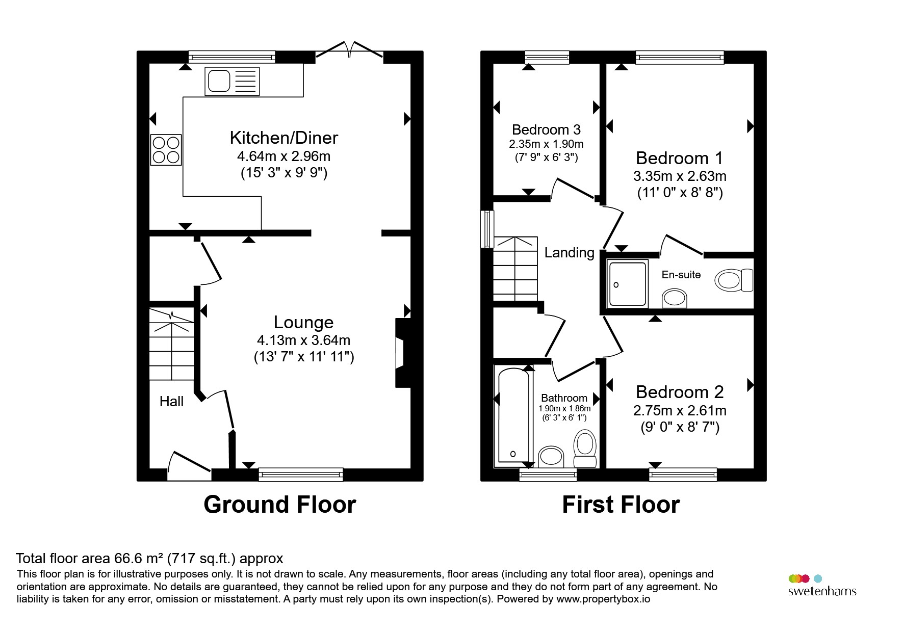 11, Bluebell Close, Northwich floorplan