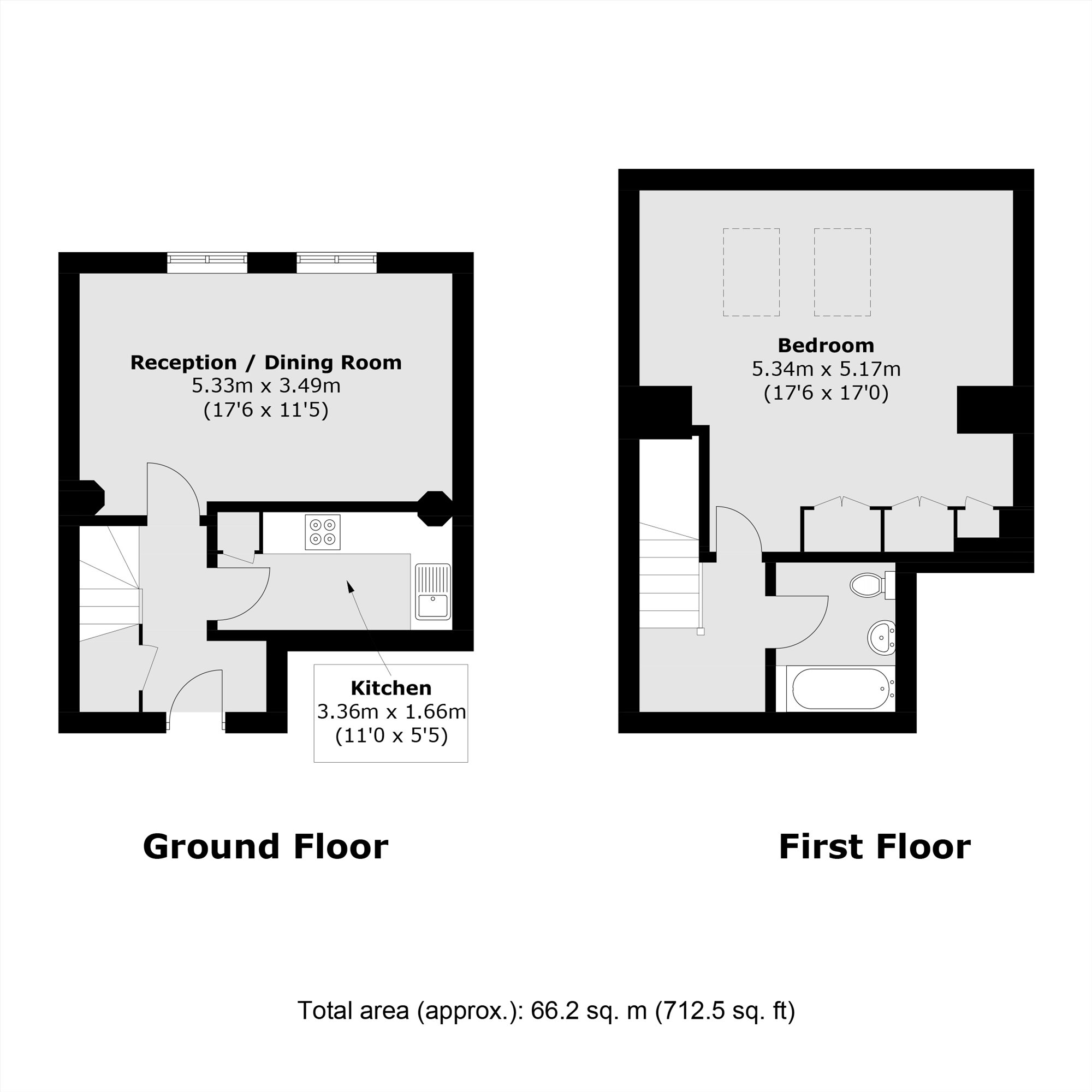 Flat 7, Simon Court, 16, Saltram Crescent, Maida Vale floorplan