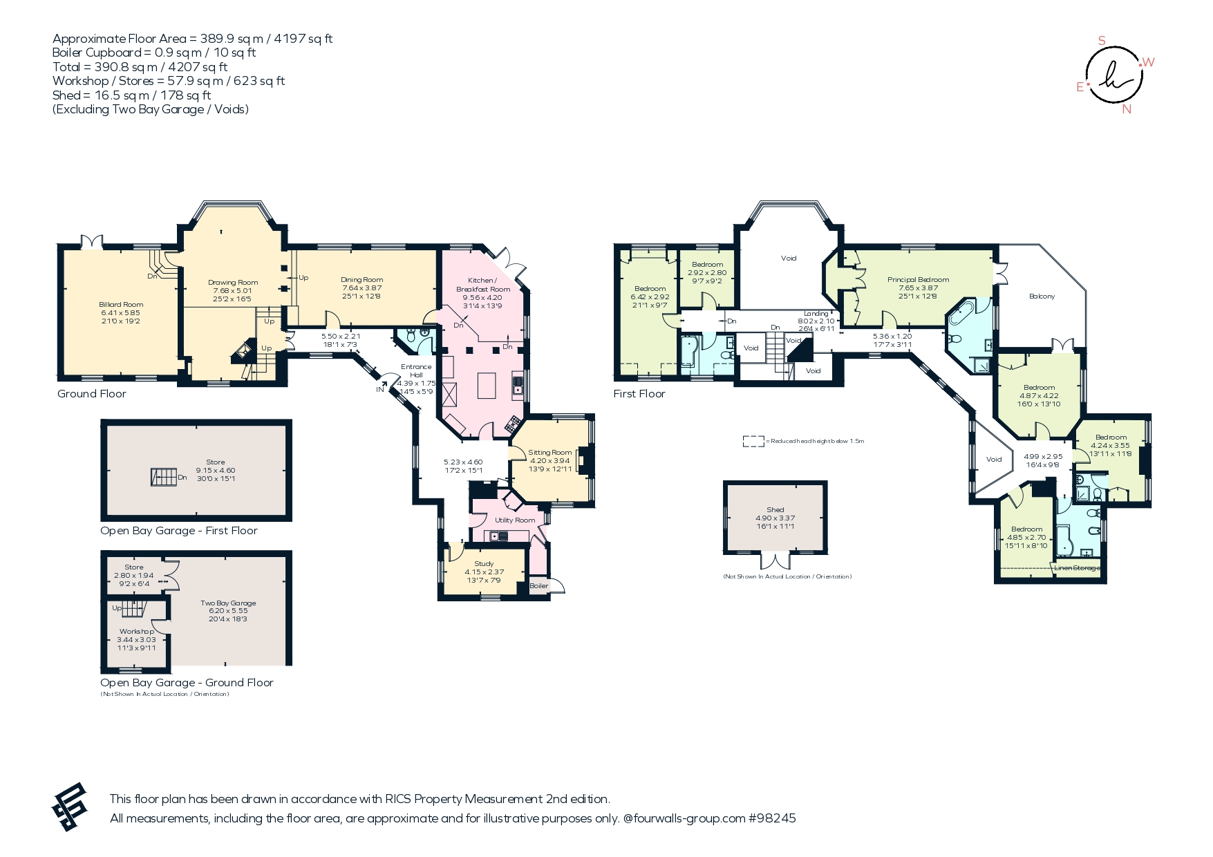 The Ridge, Lower Basildon floorplan