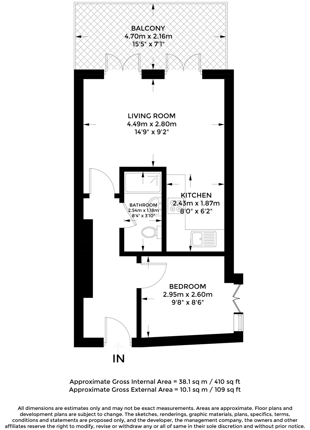 1 Bedrooms Flat to rent in William IV Street, Covent Garden WC2N