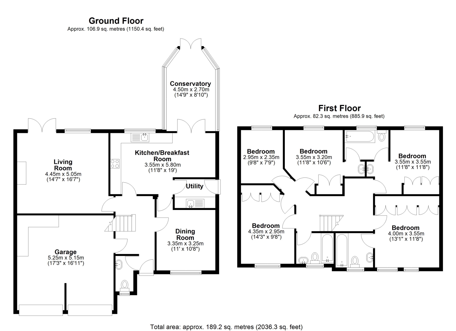 14, Danehurst Close, Egham floorplan