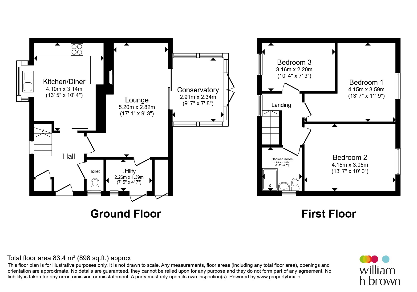 33, Rogers Avenue, Worksop floorplan