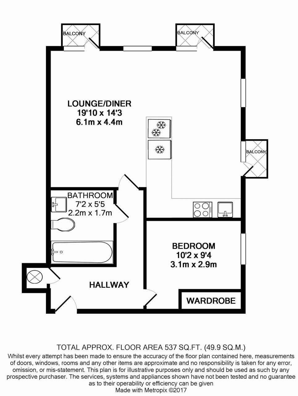 1 Bedrooms Flat to rent in 36 Churchway, Euston, London NW1