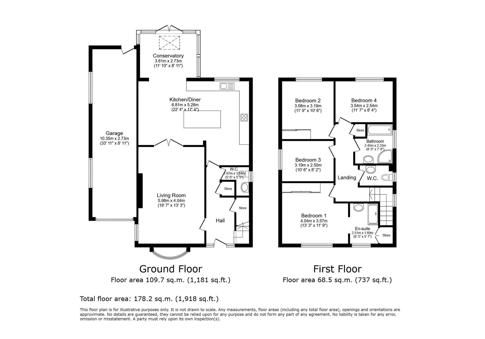 9 Hodgson Crescent, Leeds floorplan