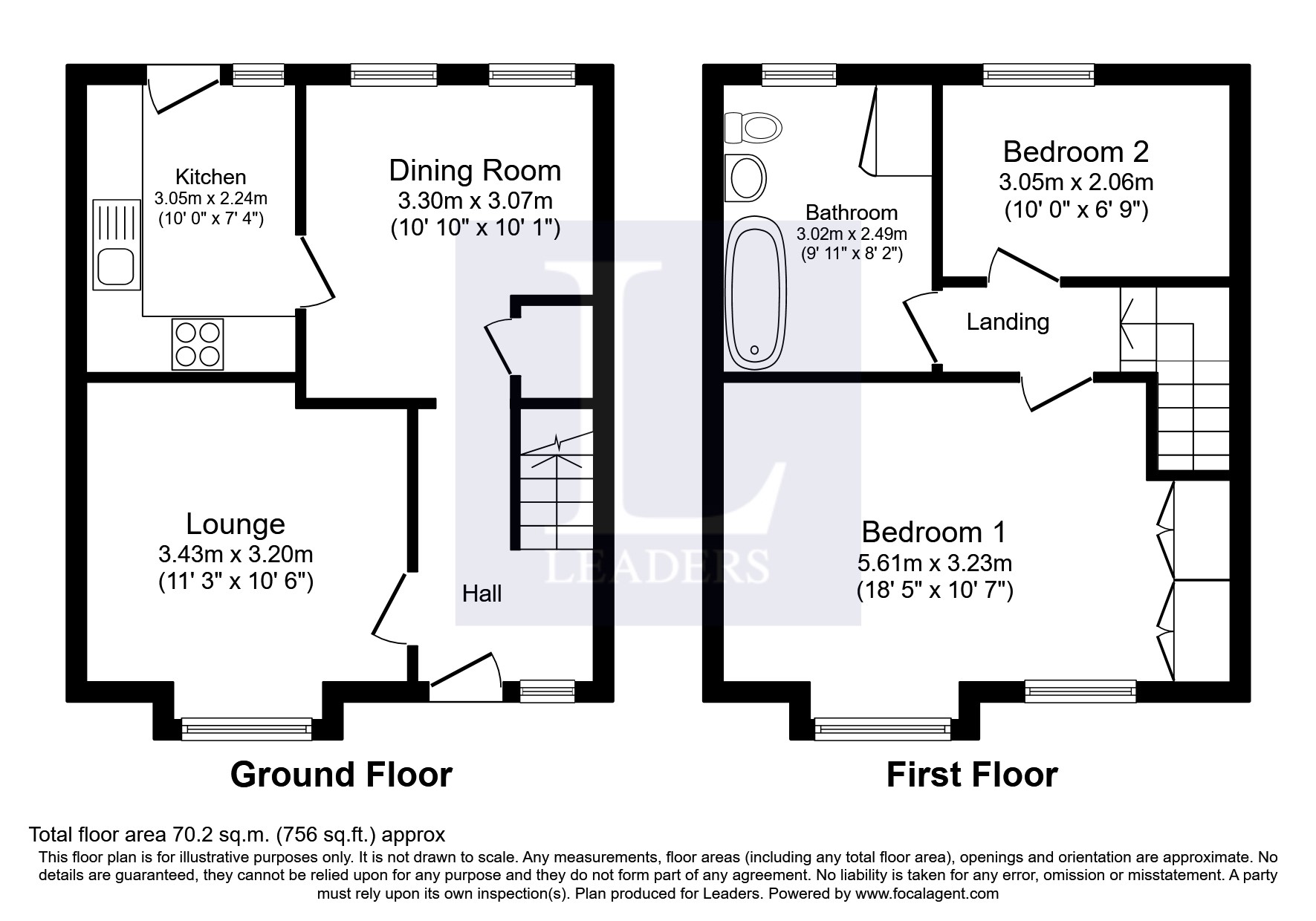 Carlyle Road, Bromsgrove, Worcestershire B60, 2 bedroom terraced house