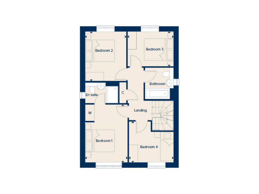 597, Kilnwood Vale, Faygate floorplan