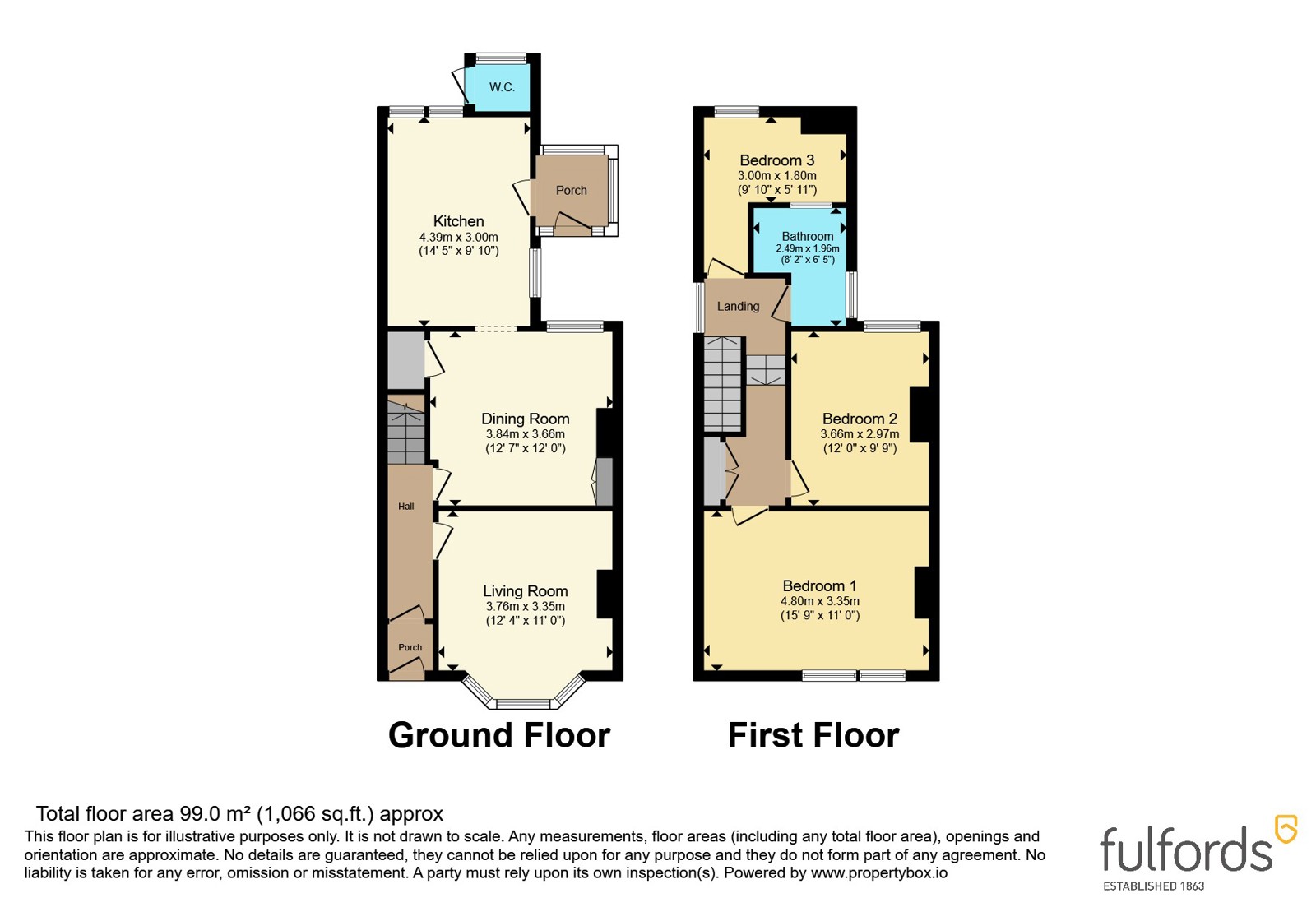 Barnridge, Lympstone floorplan