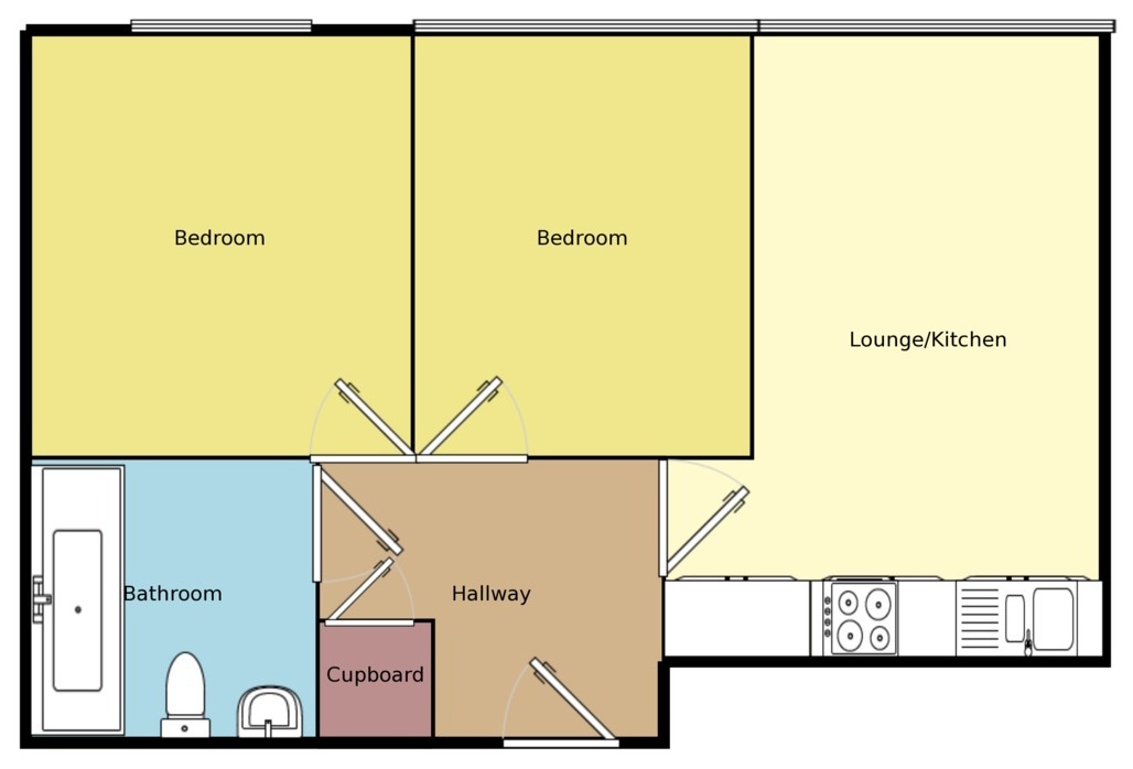 2 Bedrooms Flat to rent in 40 Hilton Street, Manchester, Manchester M1