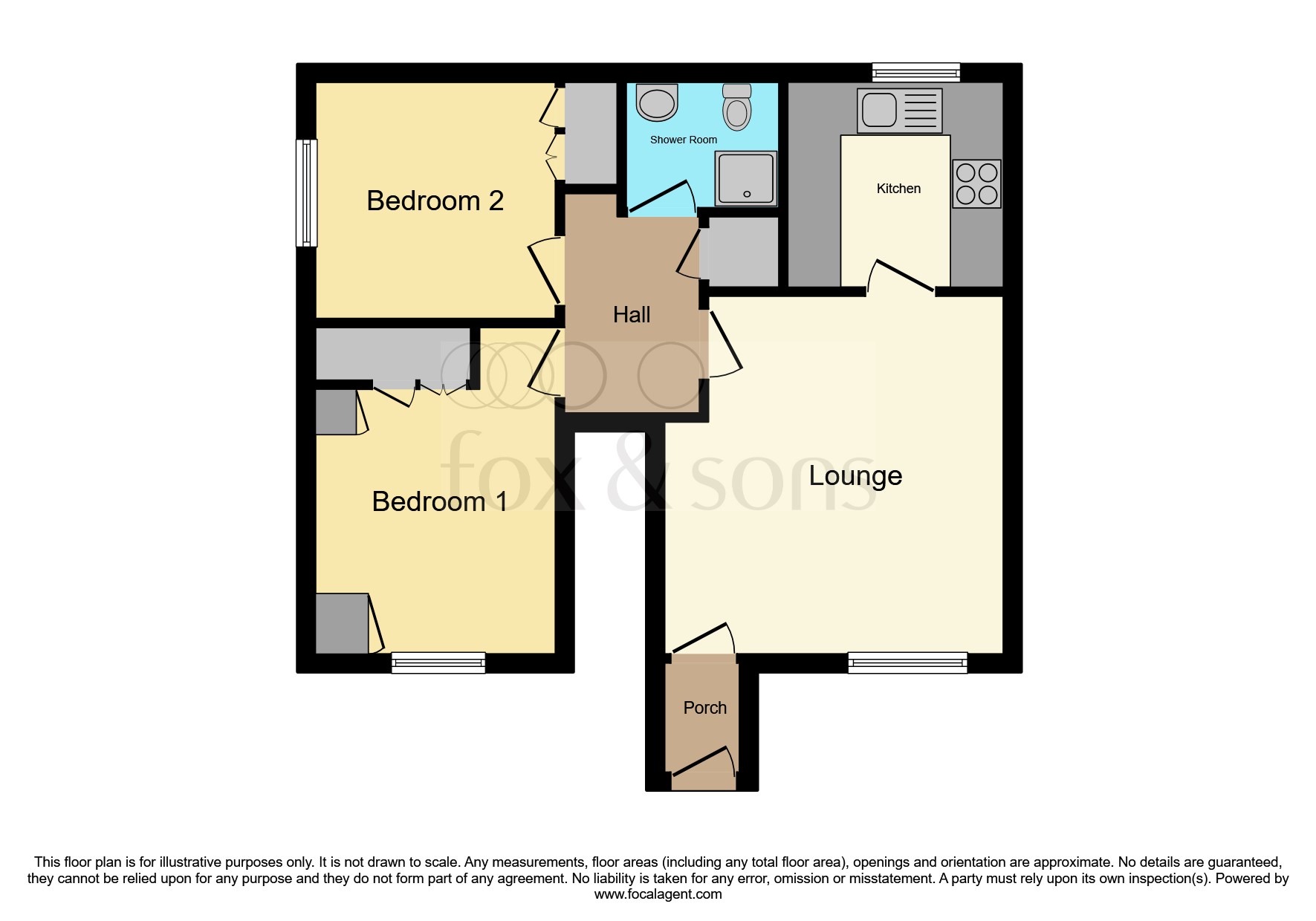 26, Langham Gardens, Taunton floorplan