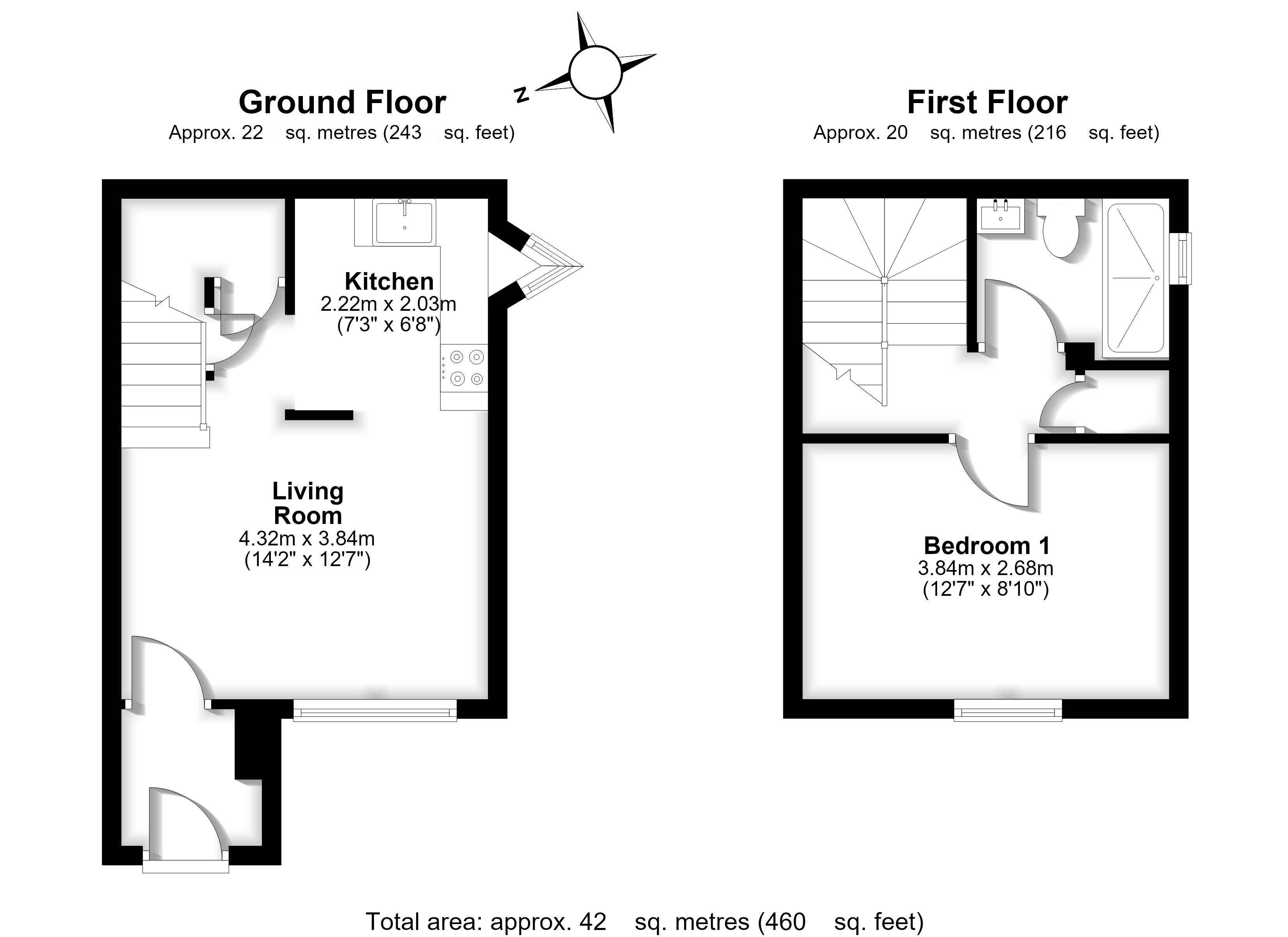 47, The Paddock, Hertfordshire floorplan