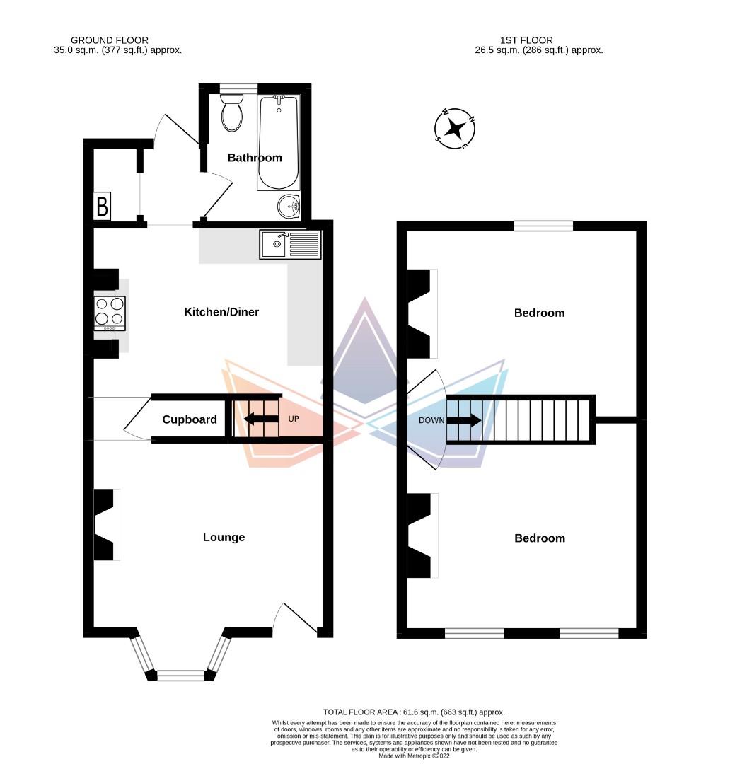 Newington Road, Ramsgate CT12, 2 bedroom terraced house for sale
