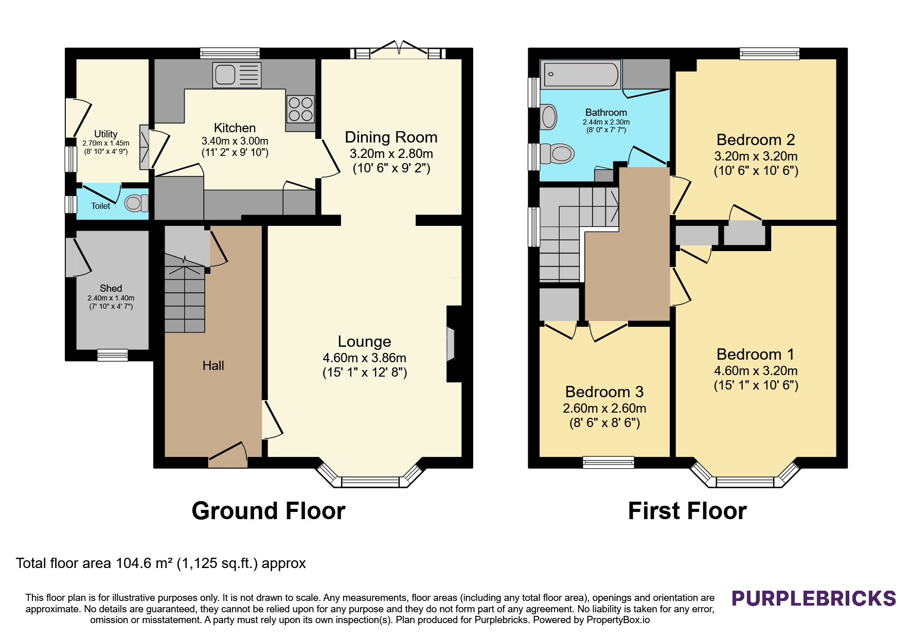 4, Badgers Croft, London floorplan