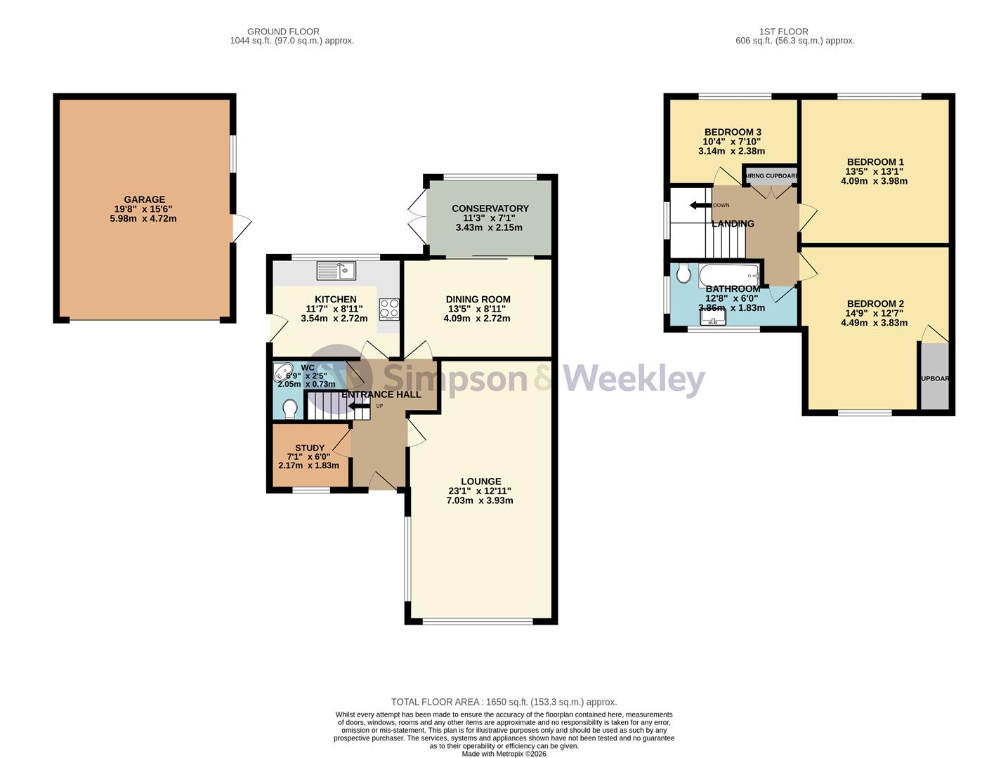 14, Stanwick Road, Rushden floorplan