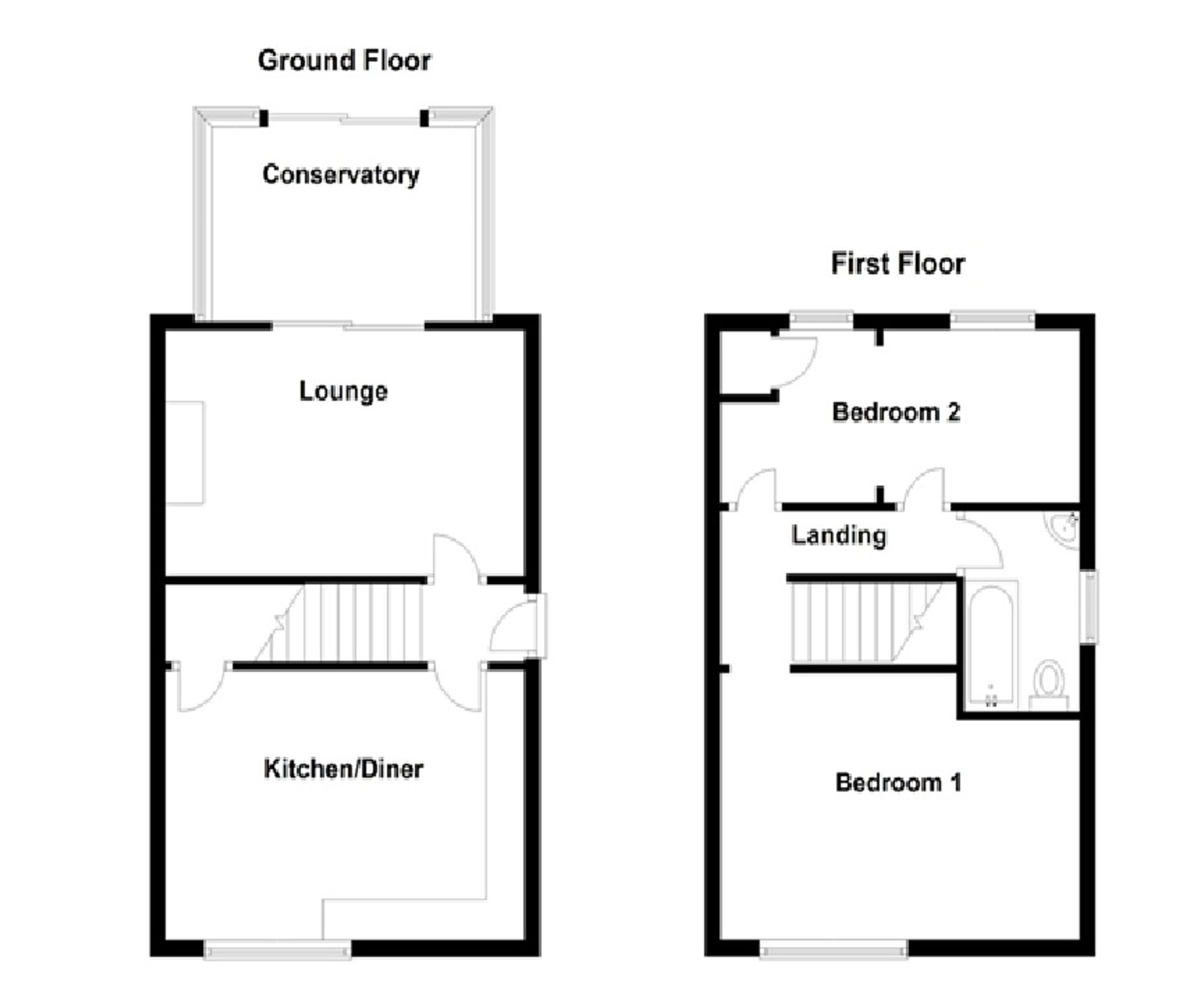38 Evison Way, Louth floorplan