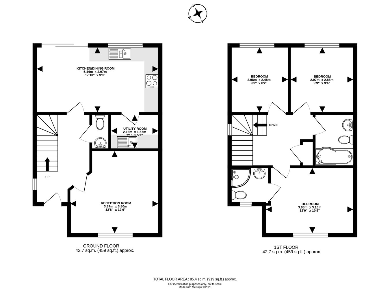 2, Maeshendre, Builth Wells floorplan