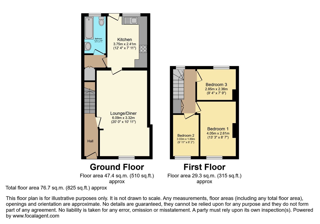 Tanybryn Place, Merthyr Tydfil floorplan
