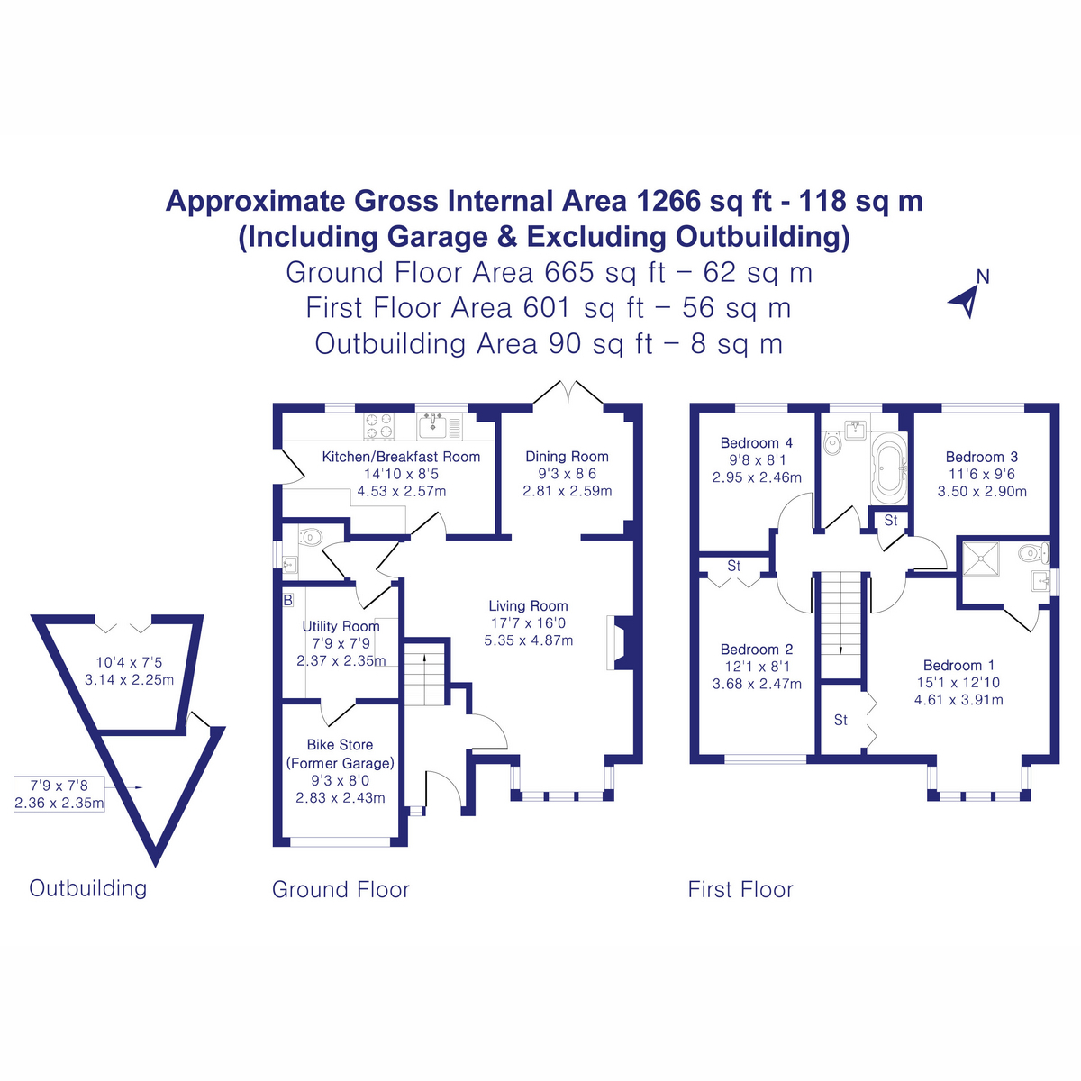 26, Merlin Way, Bicester floorplan