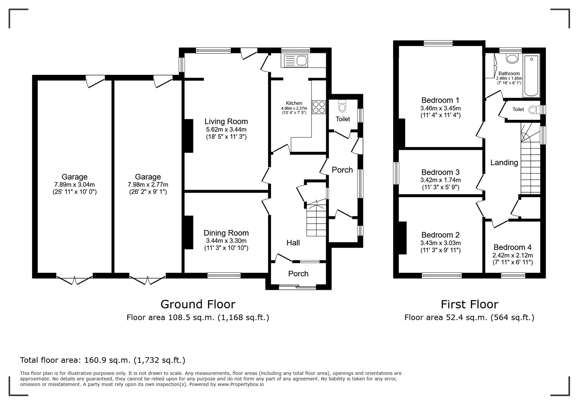 68 Chell Green Avenue, Stoke-On-Trent floorplan