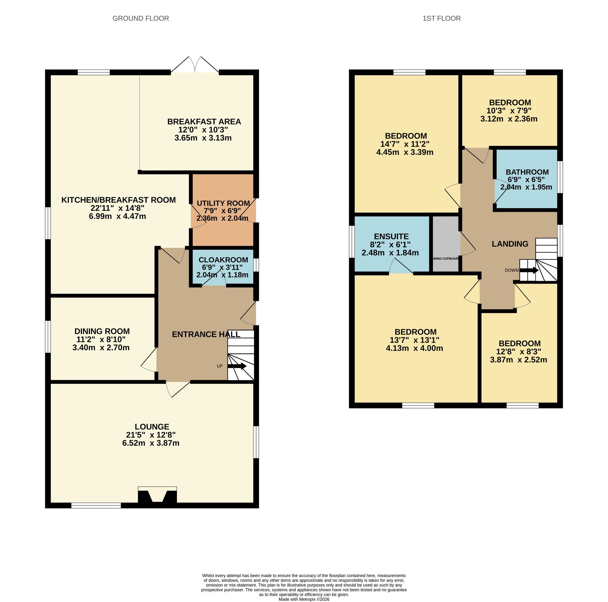 19 Green Trees Avenue, Chelmsford floorplan