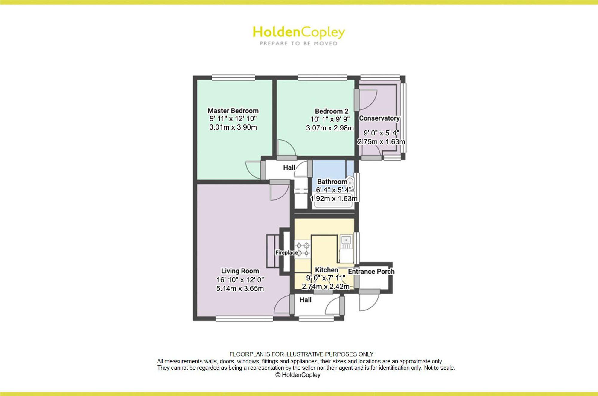 91 Greenacres, Nottingham floorplan
