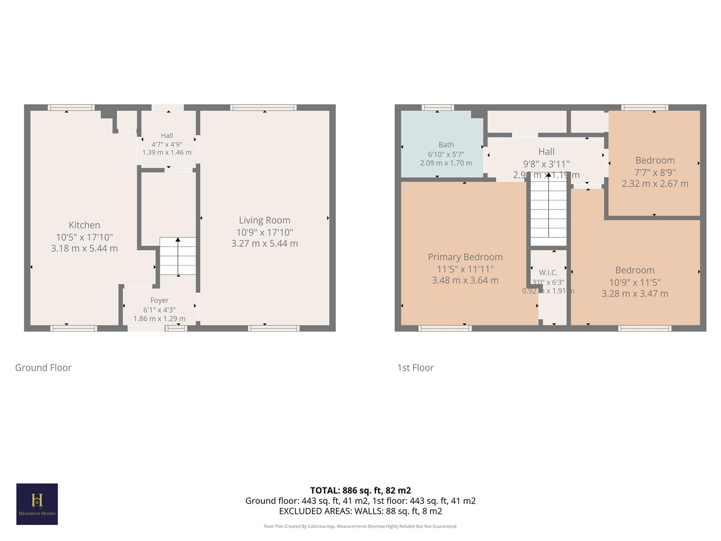 11, Charles Path, Airdrie floorplan