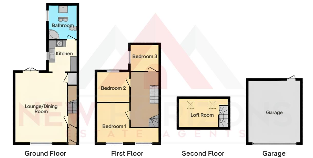 80, West Street, Bargoed floorplan