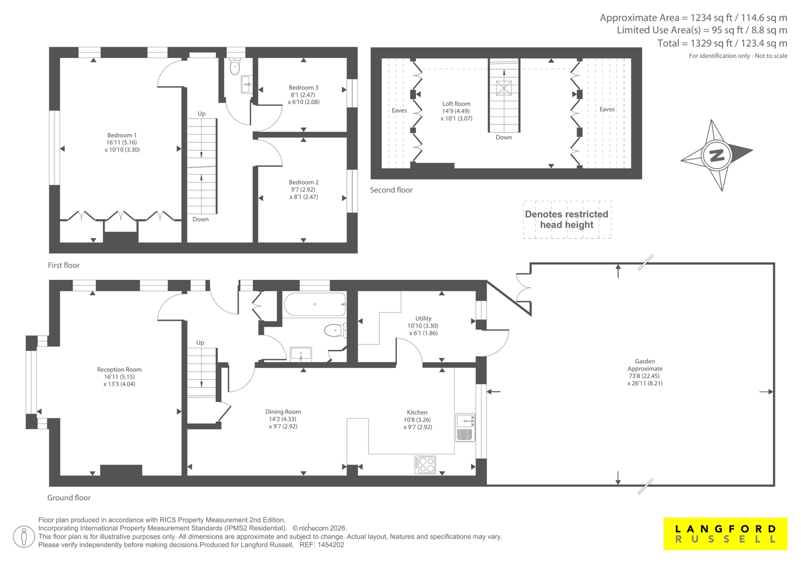 209, Hawes Lane, West Wickham floorplan