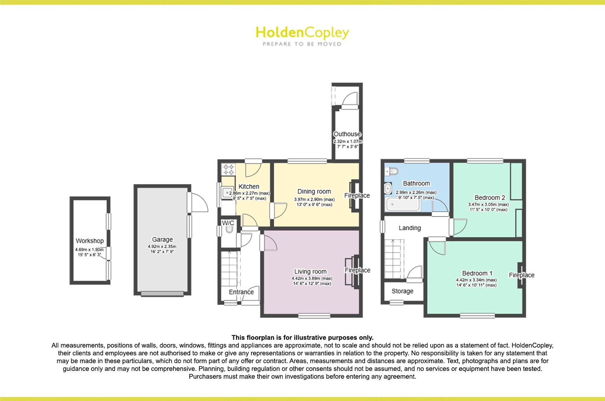 8 Warwick Road, Nottingham floorplan