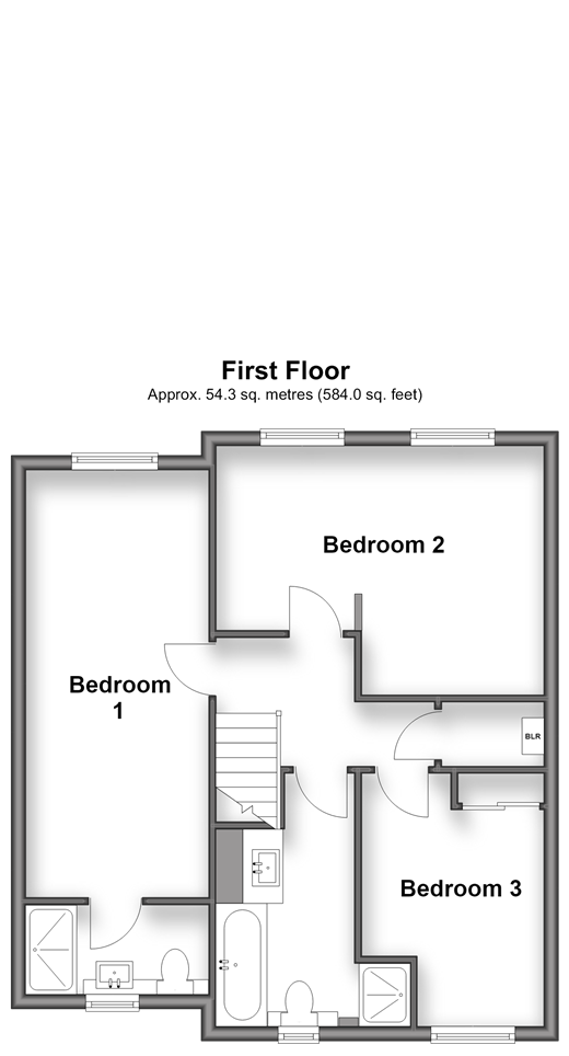 West Lea, Deal floorplan