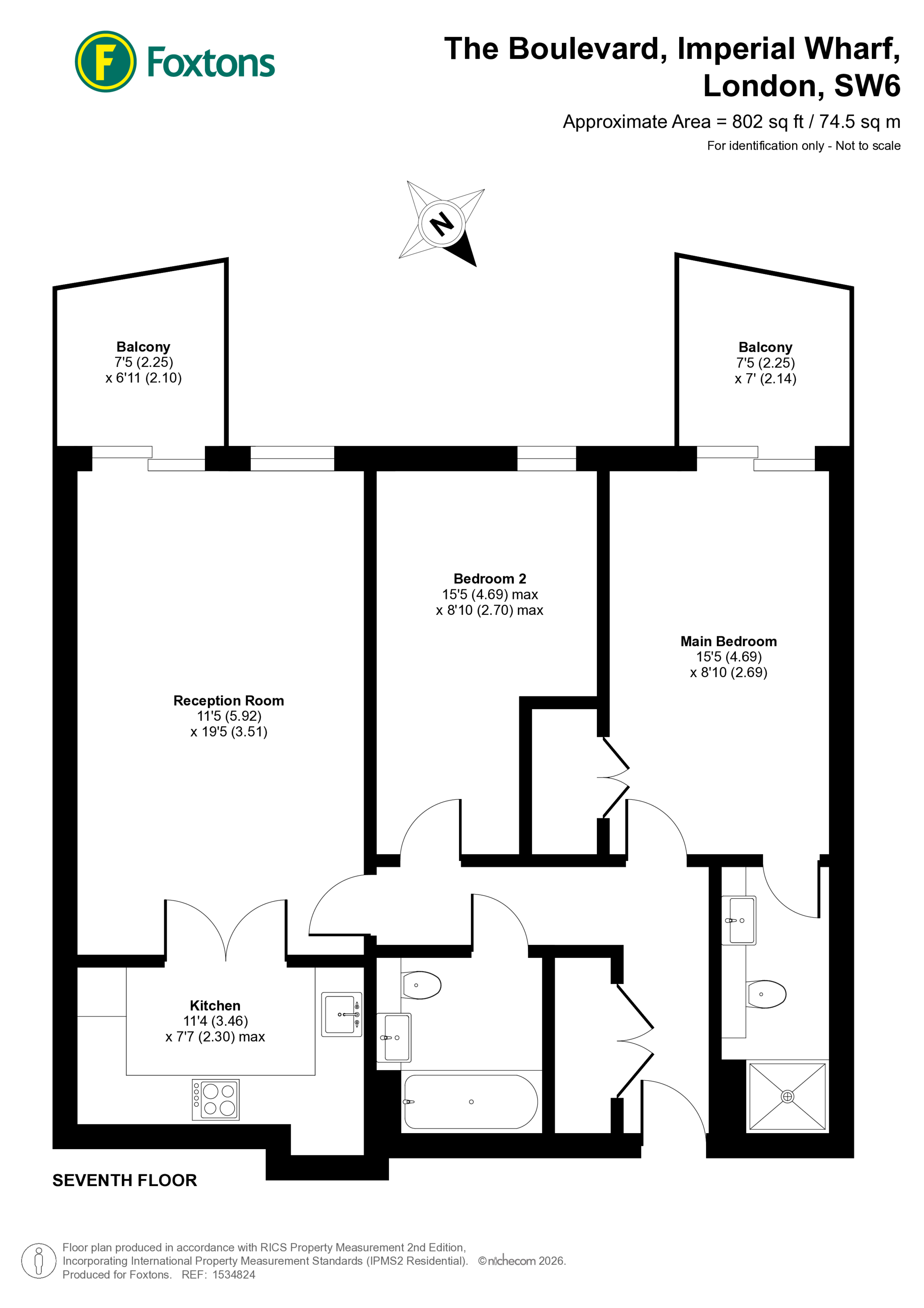 Imperial Wharf, Fulham floorplan