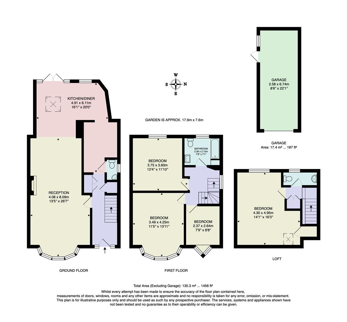 33, Coolgardie Avenue, Highams Park floorplan