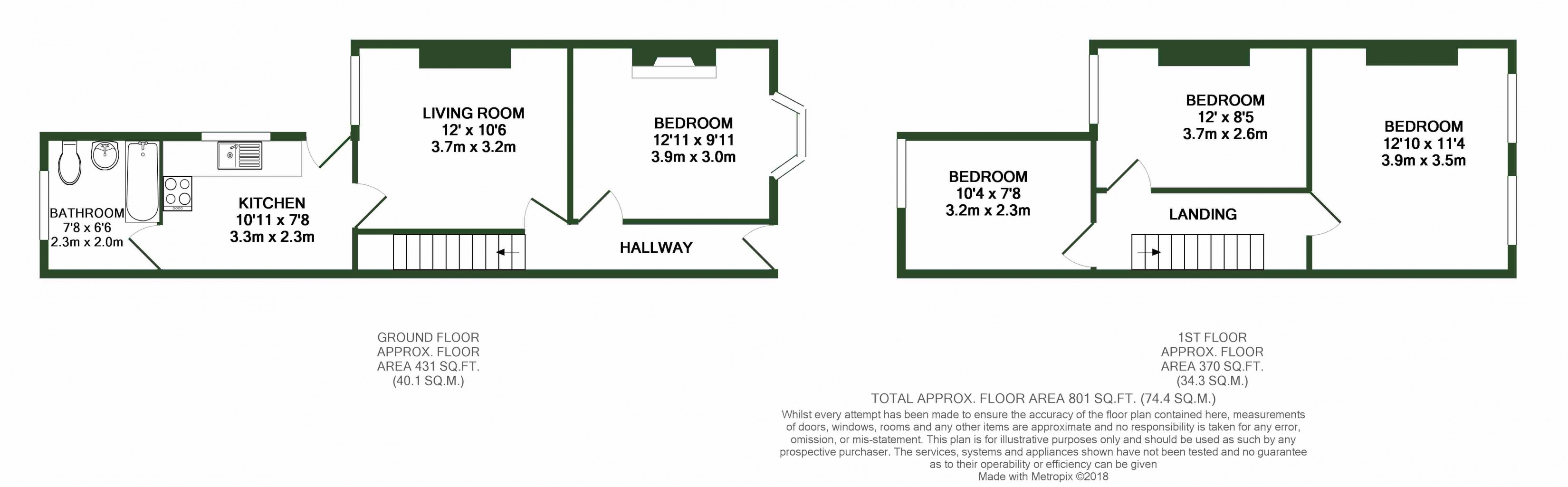 4 Bedrooms  to rent in Lansdown Road, Canterbury CT1