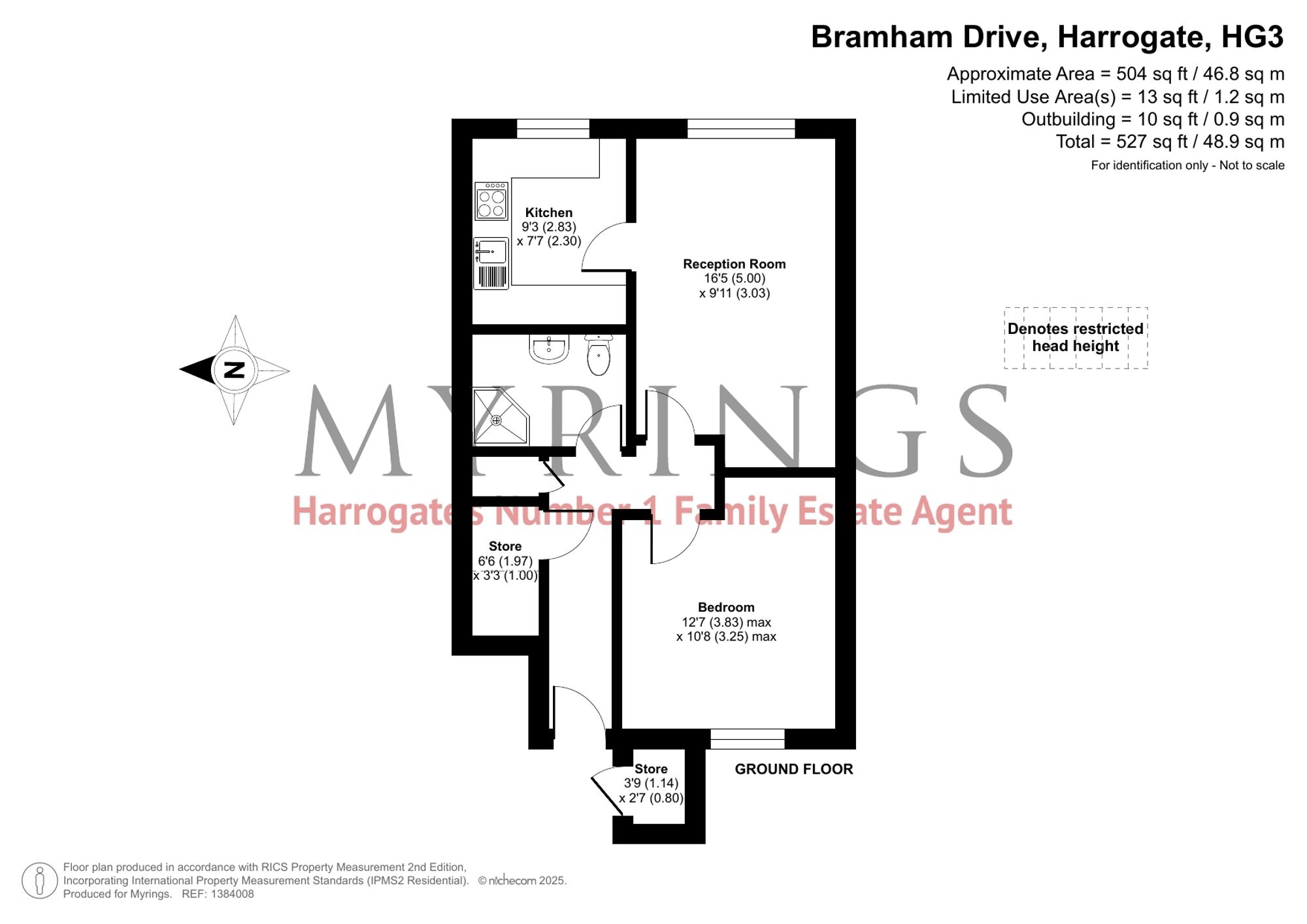 170 Bramham Drive, Harrogate floorplan