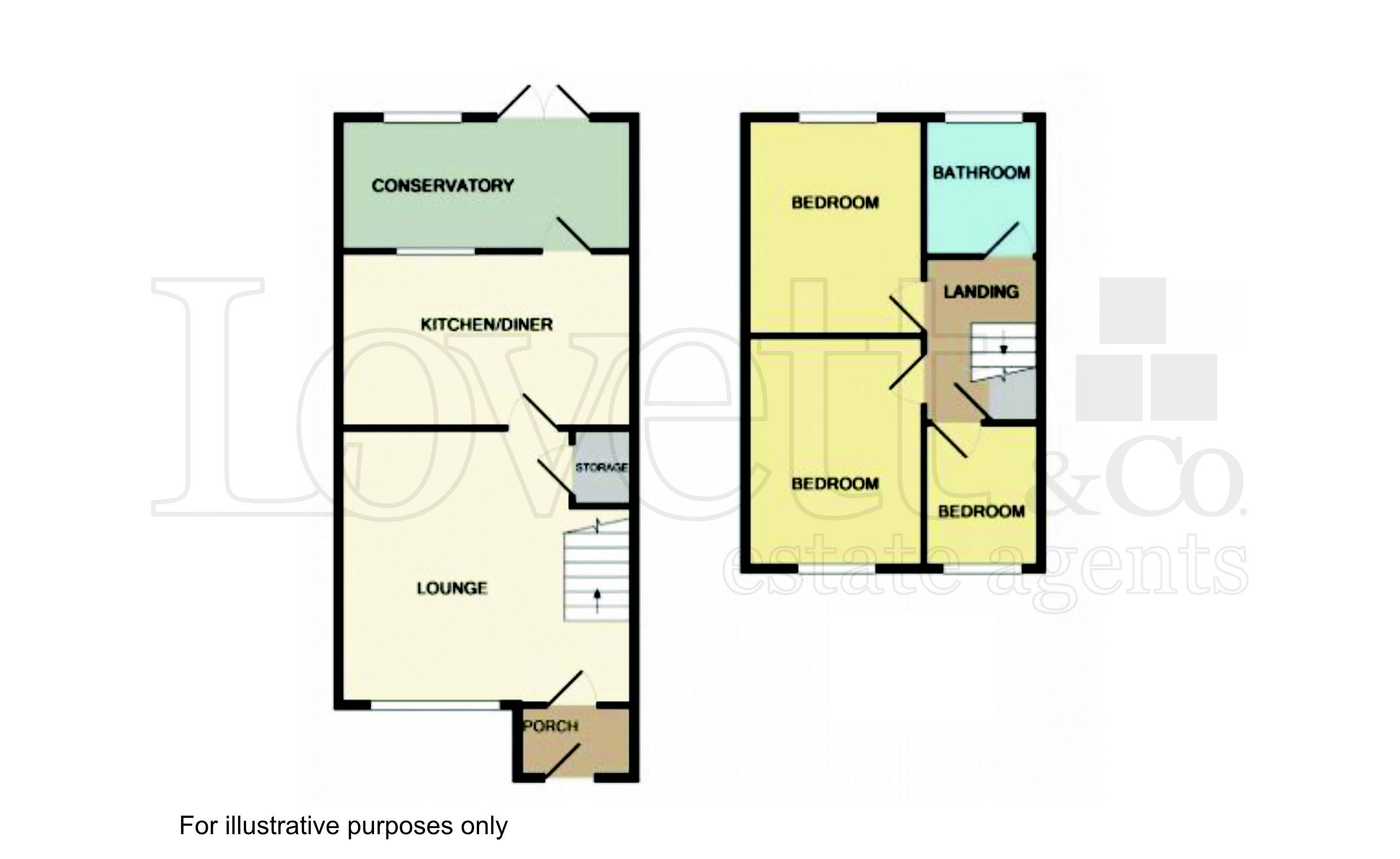 48, Manor Rise, Burntwood floorplan