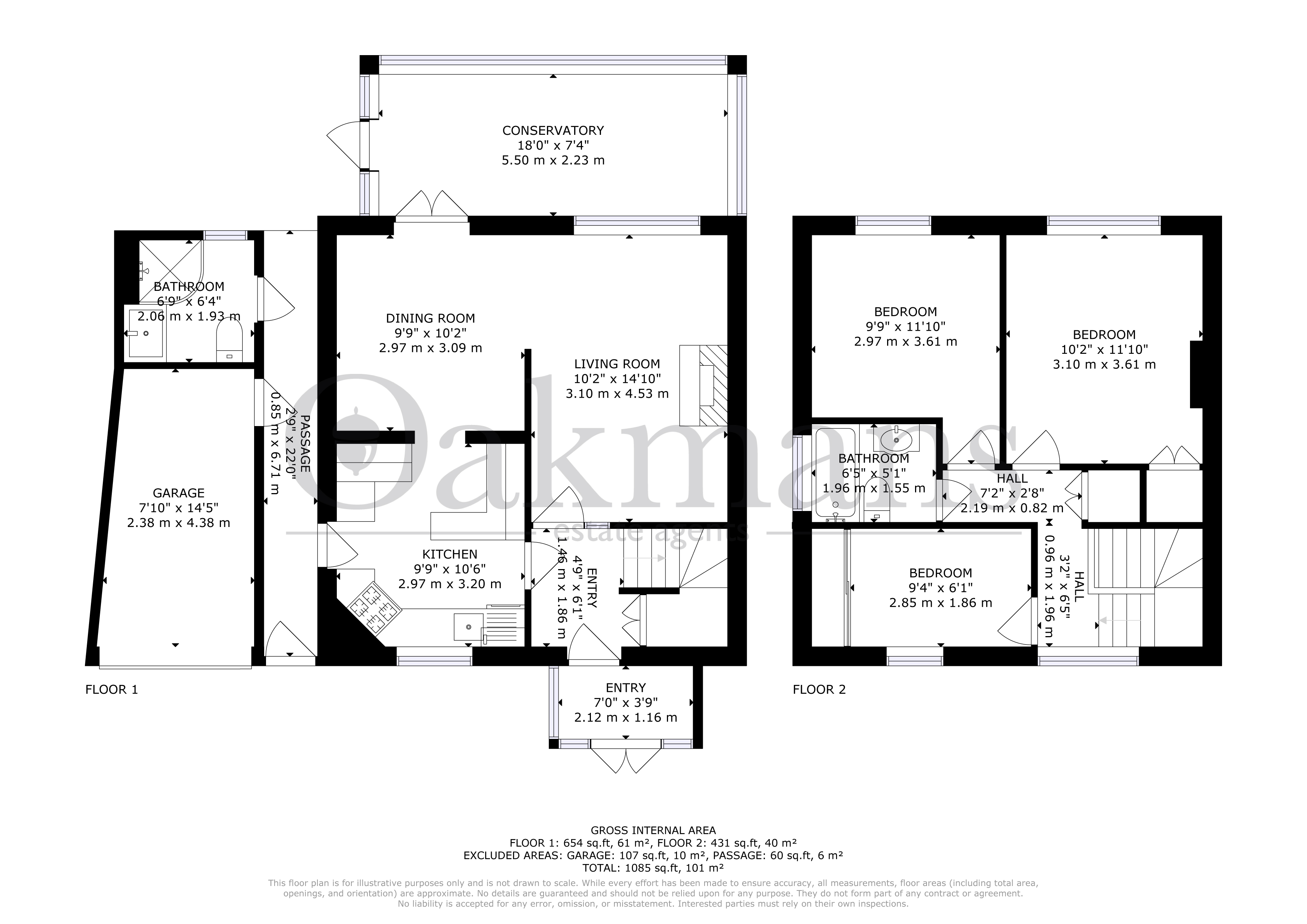 25, Meadow Road, Warwickshire floorplan
