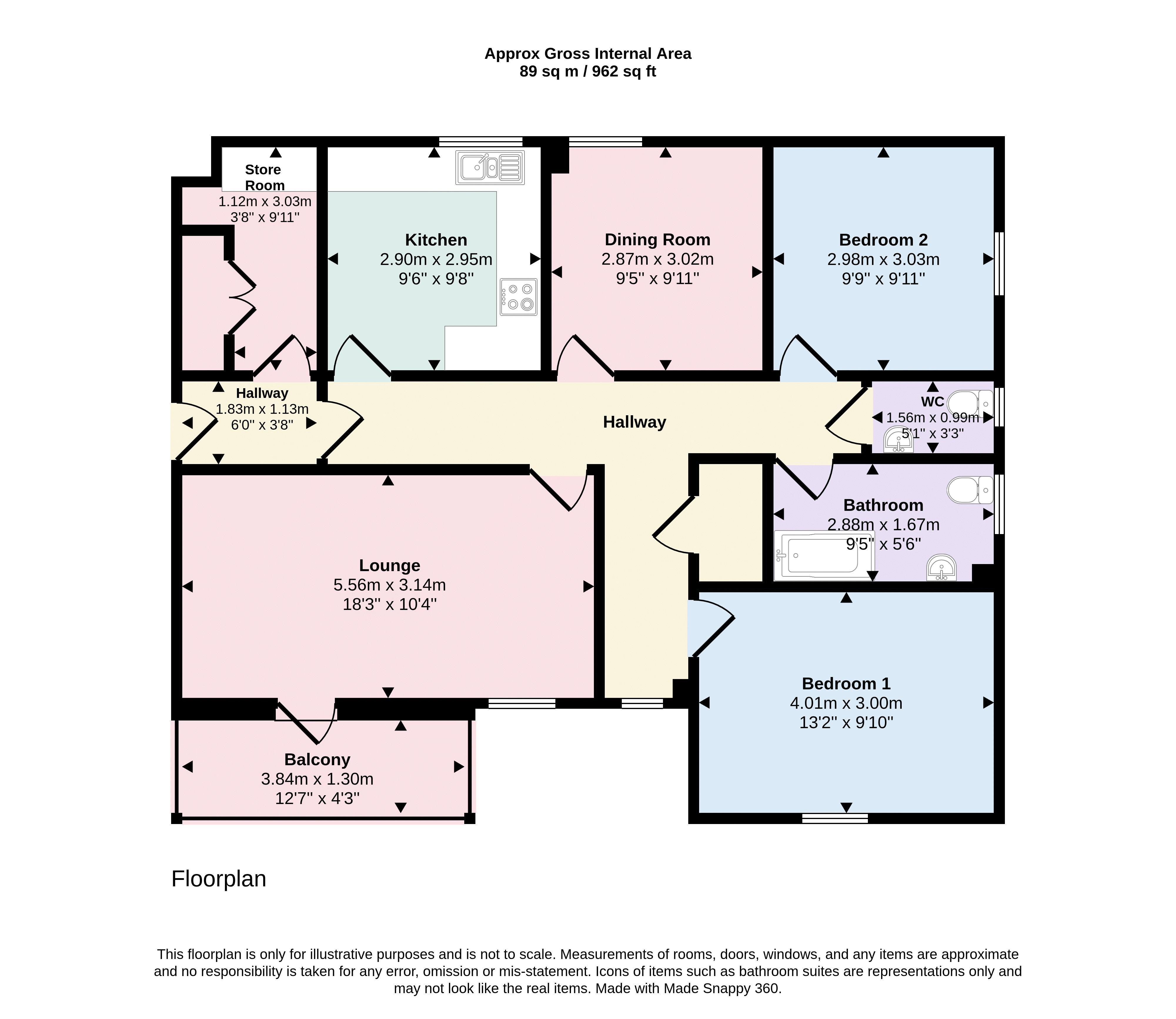 12, Laudervale Gardens, Balloch floorplan